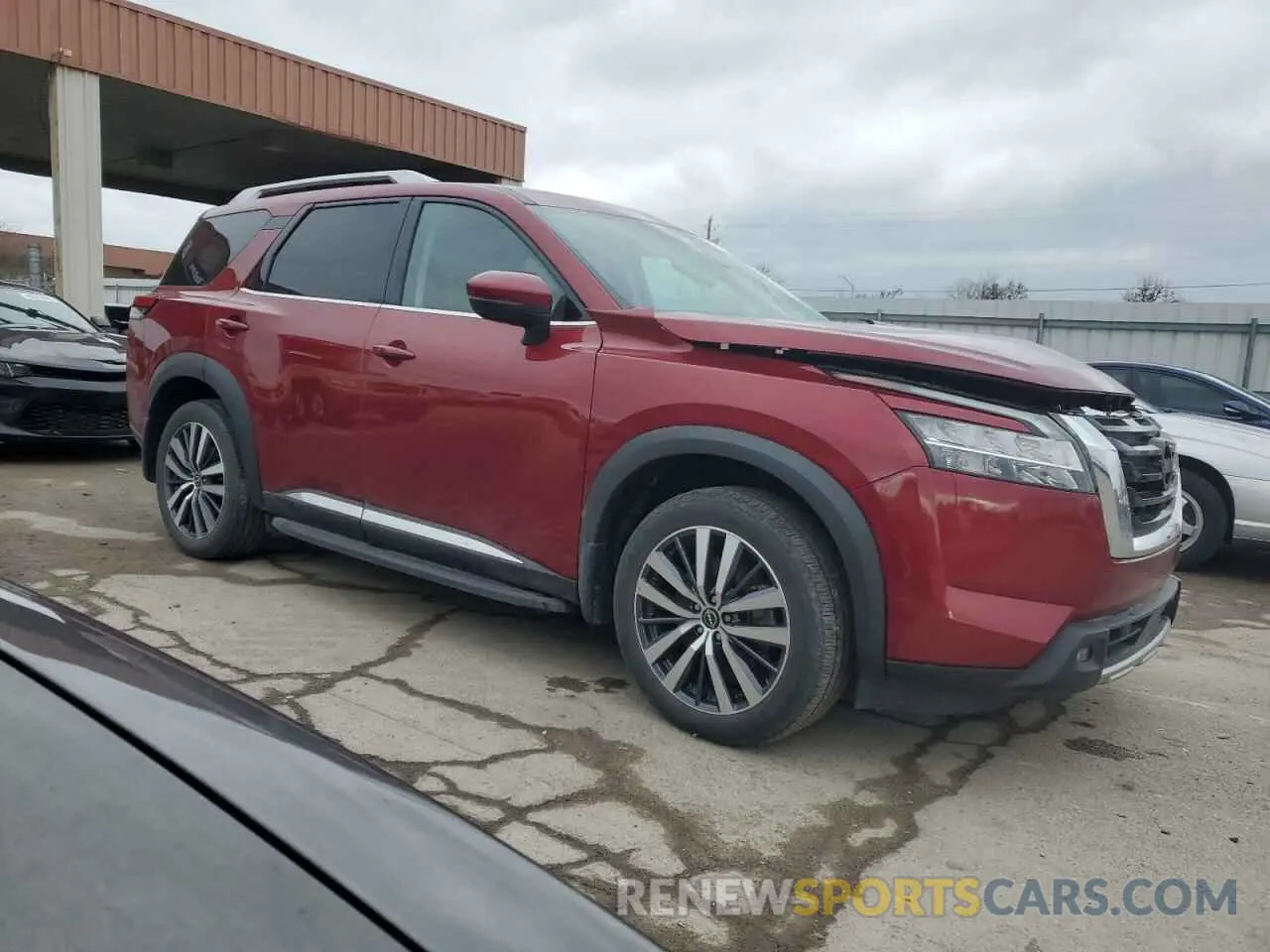 4 Фотография поврежденного автомобиля 5N1DR3DK4NC264859 NISSAN PATHFINDER 2022
