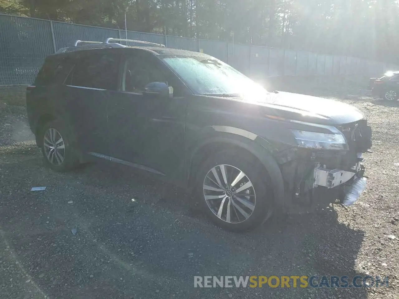 4 Photograph of a damaged car 5N1DR3DK7NC245478 NISSAN PATHFINDER 2022