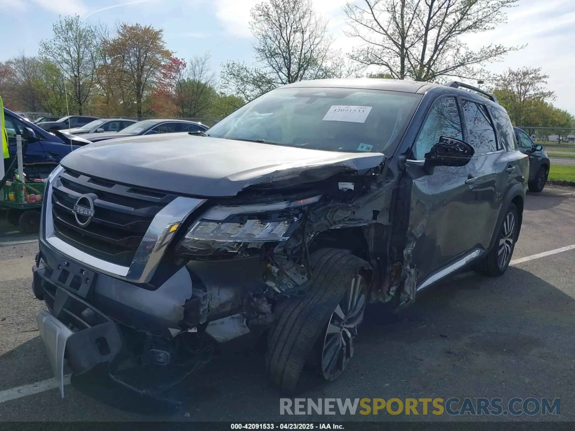 6 Фотография поврежденного автомобиля 5N1DR3DK8NC209248 NISSAN PATHFINDER 2022