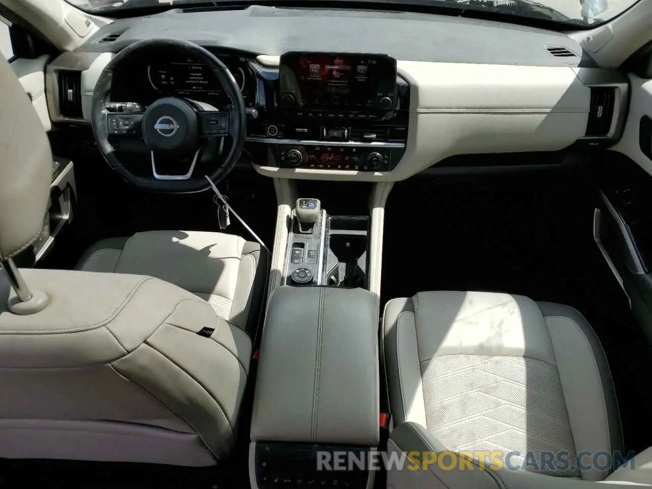 8 Фотография поврежденного автомобиля 5N1DR3DK8NC227796 NISSAN PATHFINDER 2022