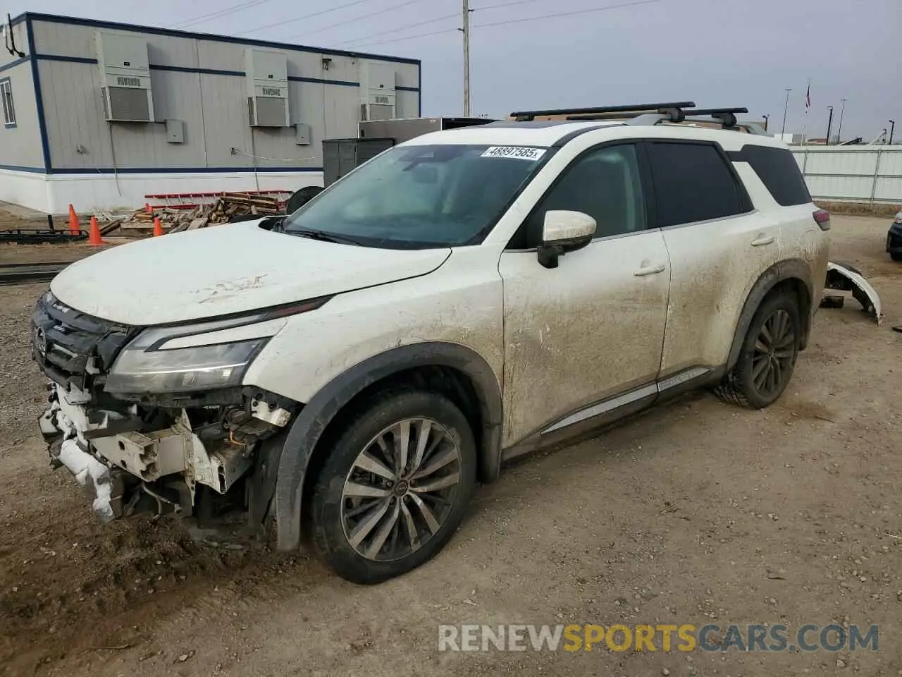 1 Photograph of a damaged car 5N1DR3DK8NC268591 NISSAN PATHFINDER 2022