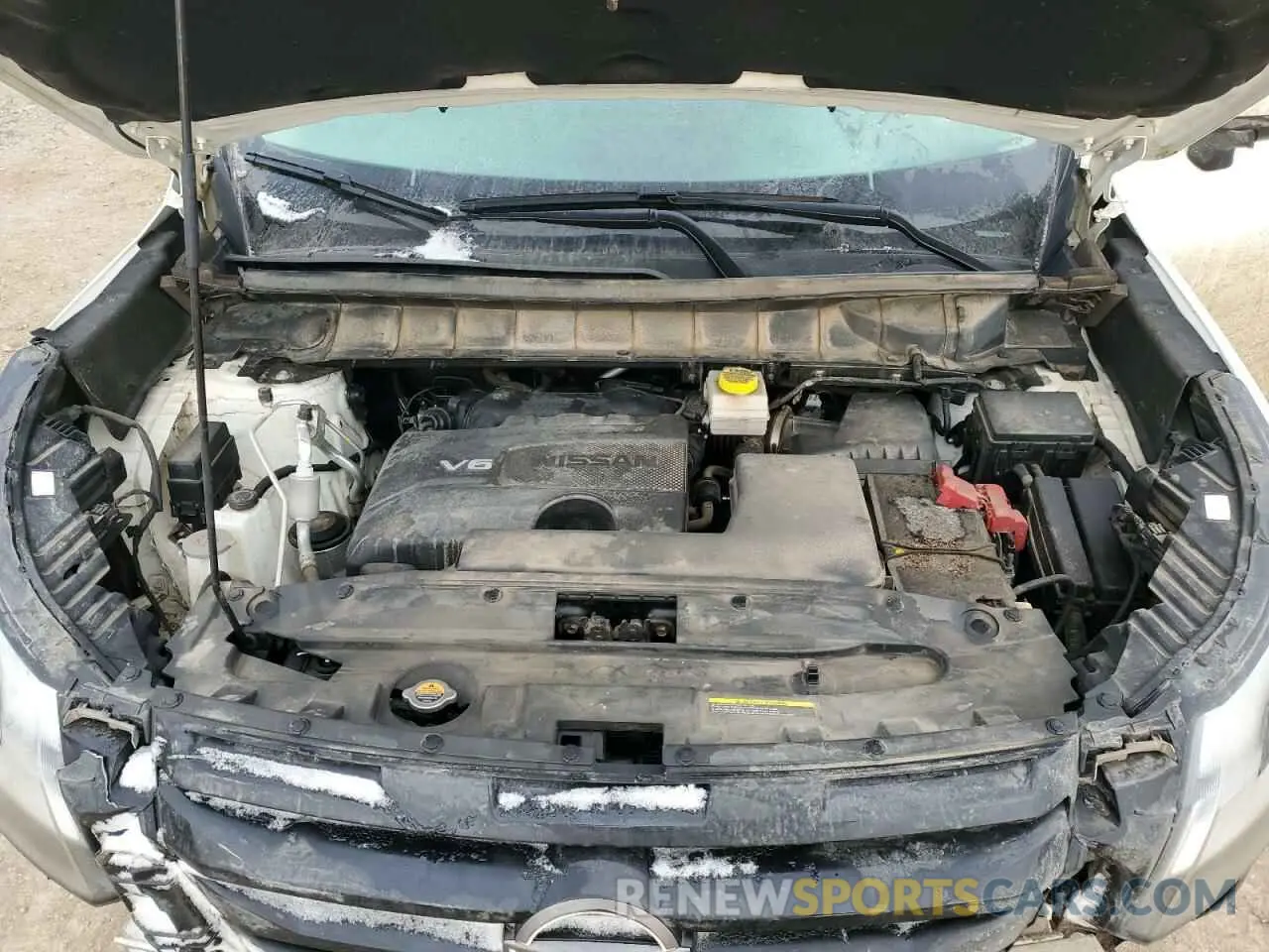14 Photograph of a damaged car 5N1DR3DK8NC268591 NISSAN PATHFINDER 2022