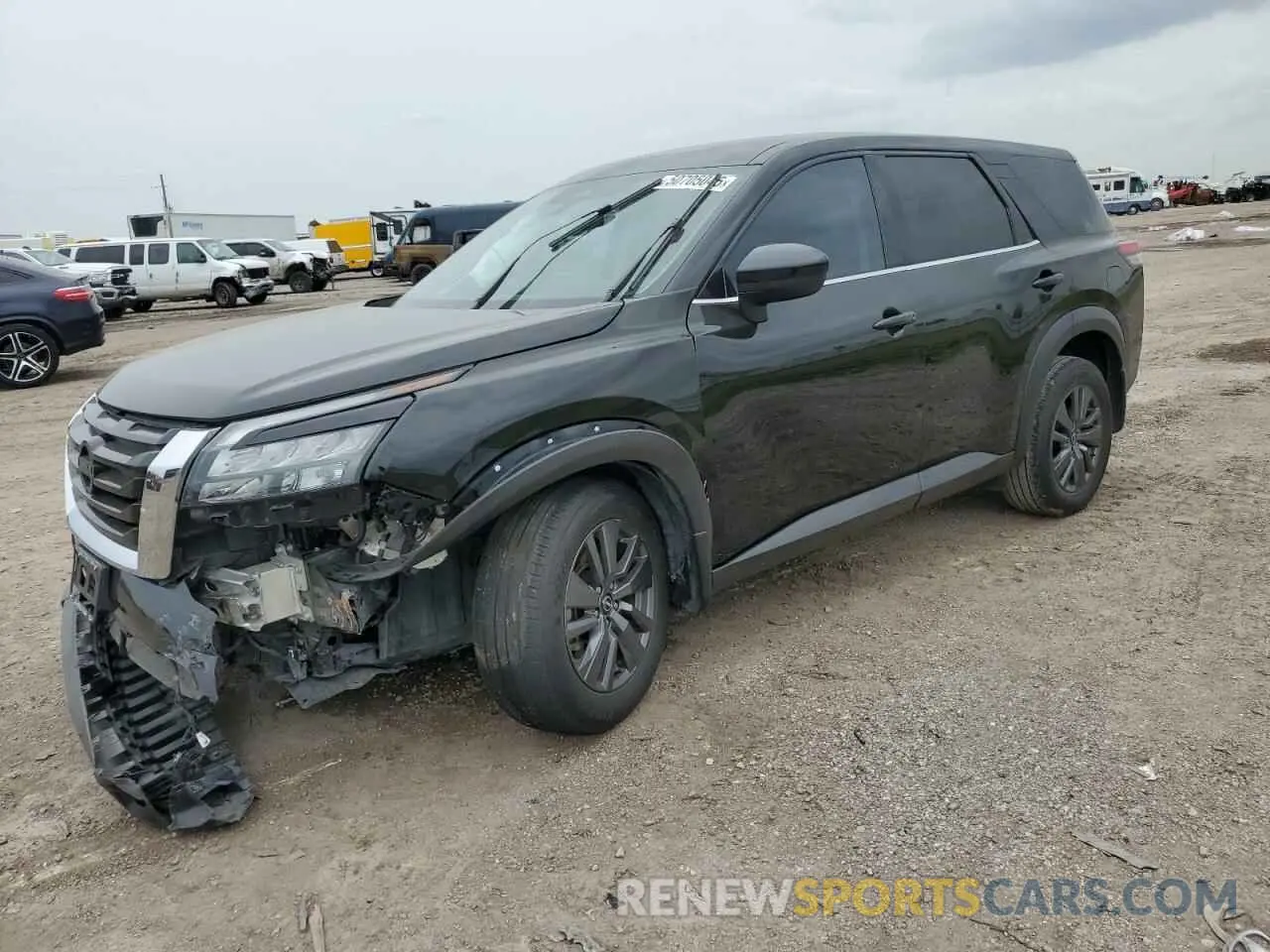 1 Photograph of a damaged car 5N1DR3AA0PC241027 NISSAN PATHFINDER 2023