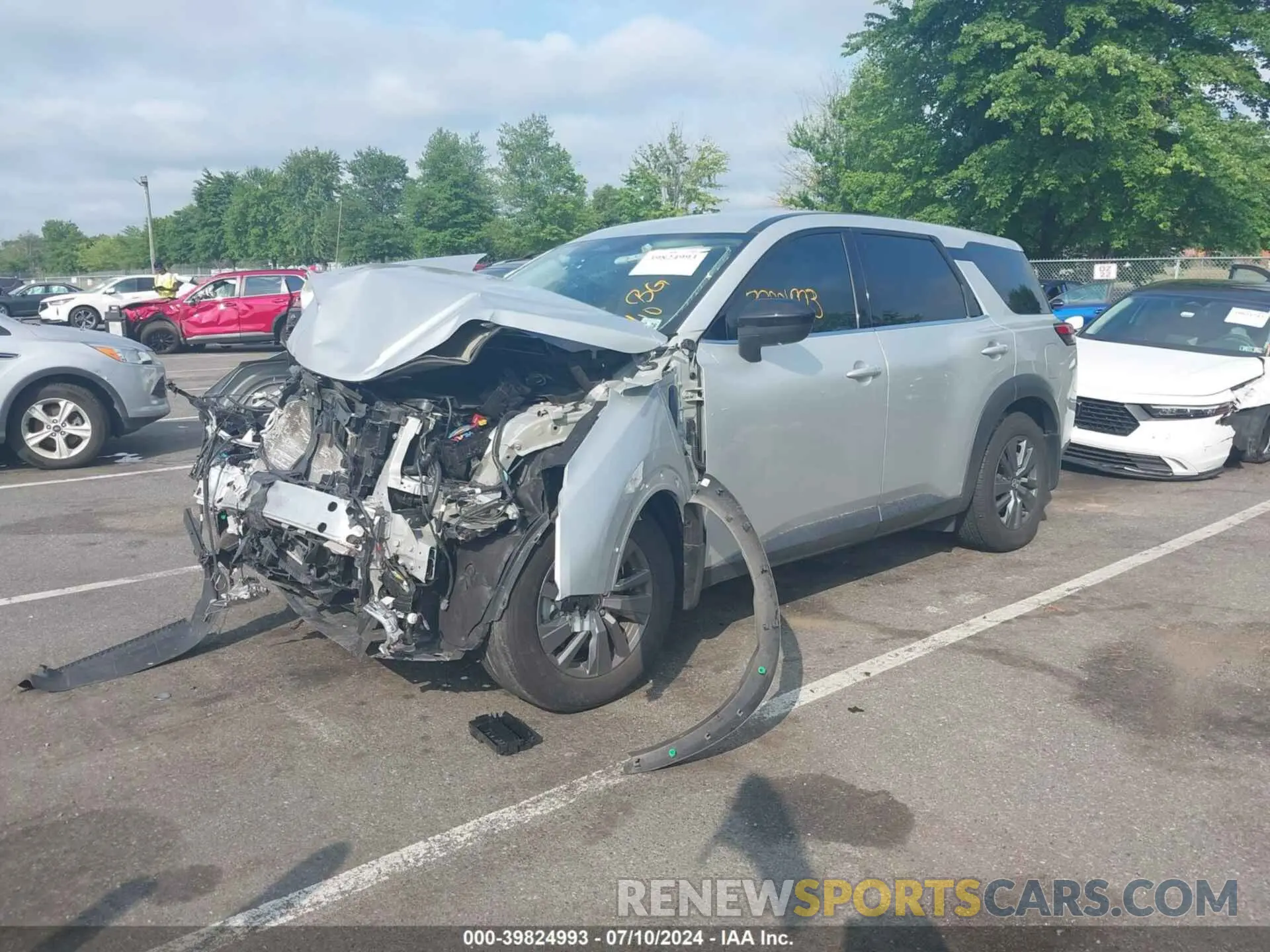2 Фотография поврежденного автомобиля 5N1DR3AA8PC229403 NISSAN PATHFINDER 2023
