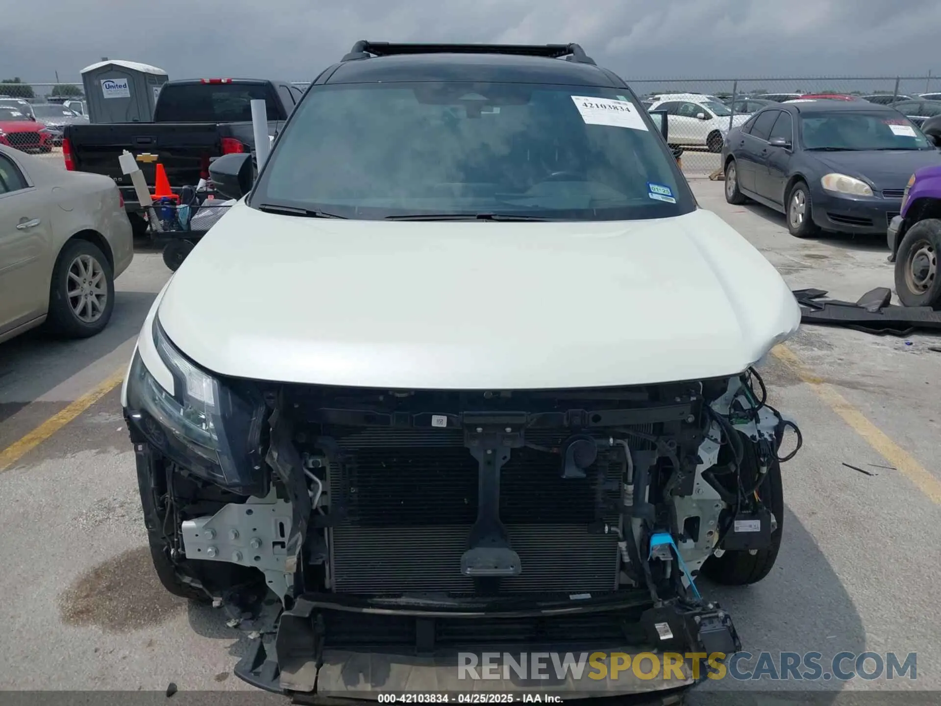 13 Photograph of a damaged car 5N1DR3BD3PC230595 NISSAN PATHFINDER 2023