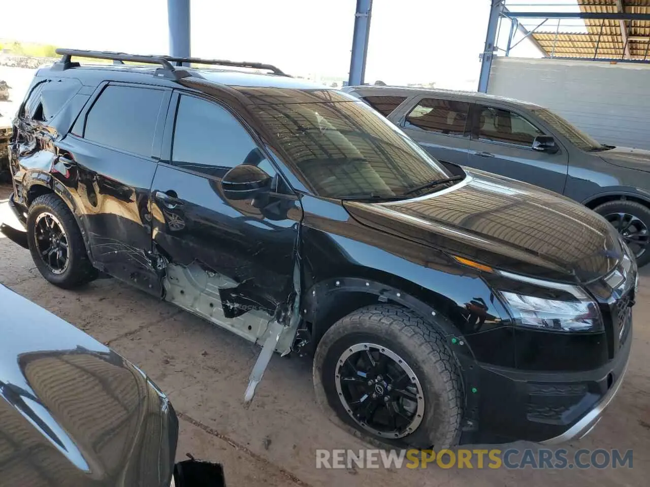 4 Photograph of a damaged car 5N1DR3BD7PC270016 NISSAN PATHFINDER 2023