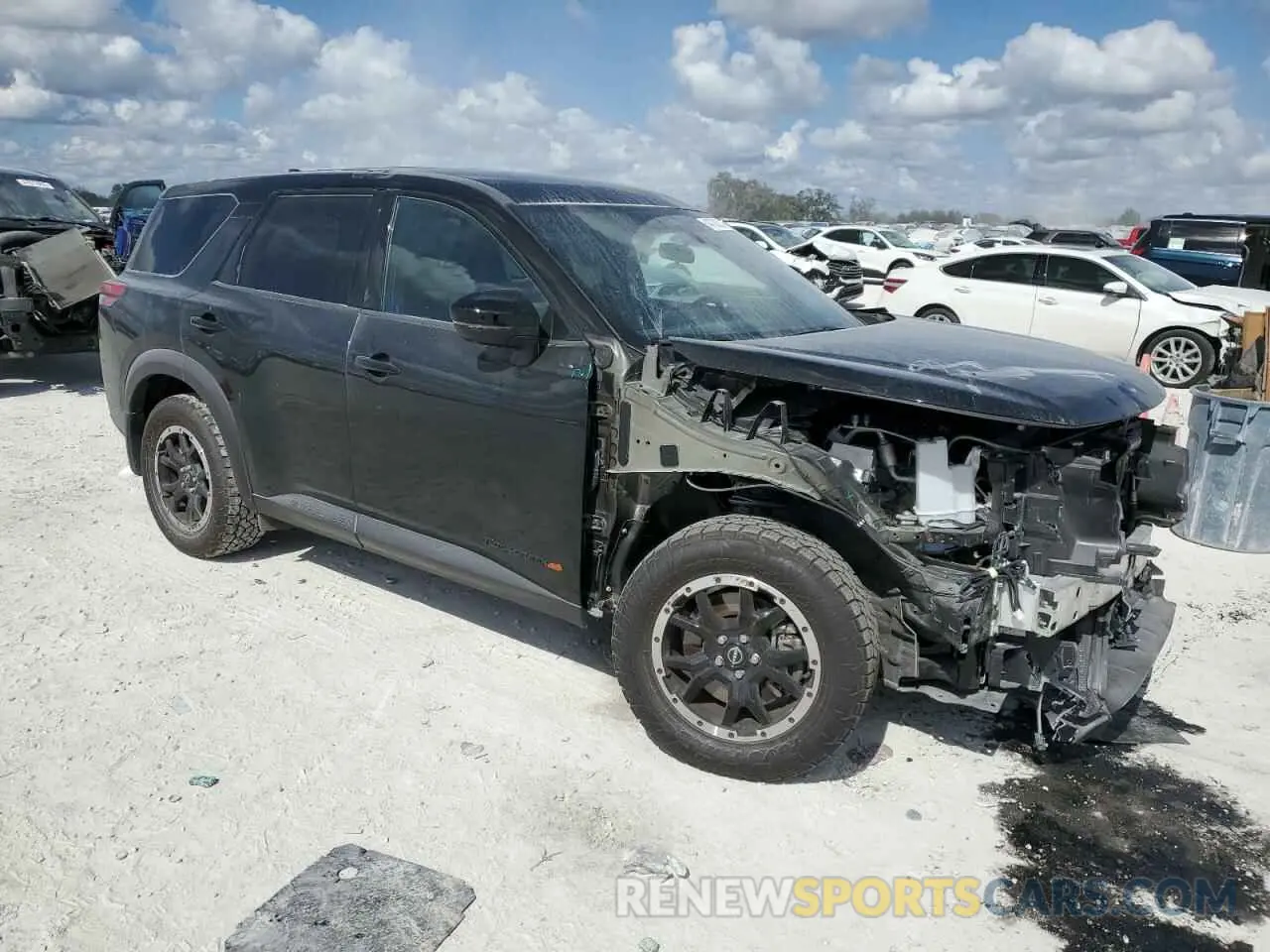 4 Photograph of a damaged car 5N1DR3BDXPC275131 NISSAN PATHFINDER 2023