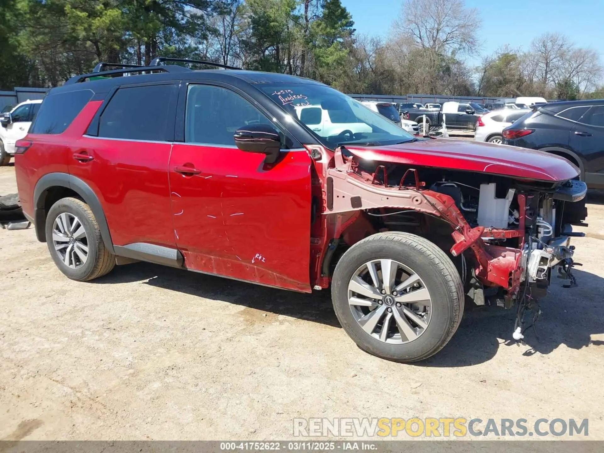 1 Photograph of a damaged car 5N1DR3CA6PC266060 NISSAN PATHFINDER 2023
