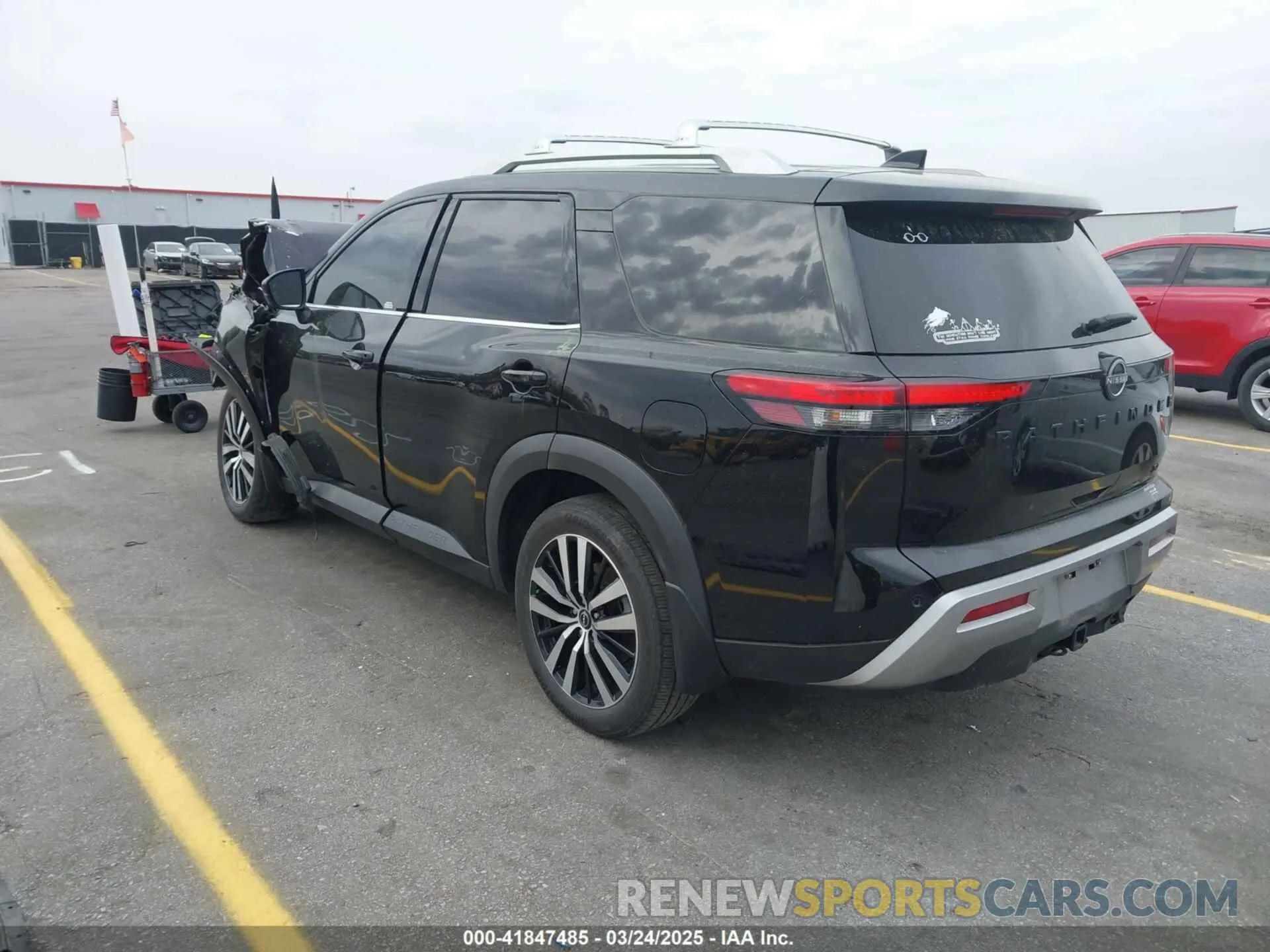 3 Photograph of a damaged car 5N1DR3CB2PC262712 NISSAN PATHFINDER 2023