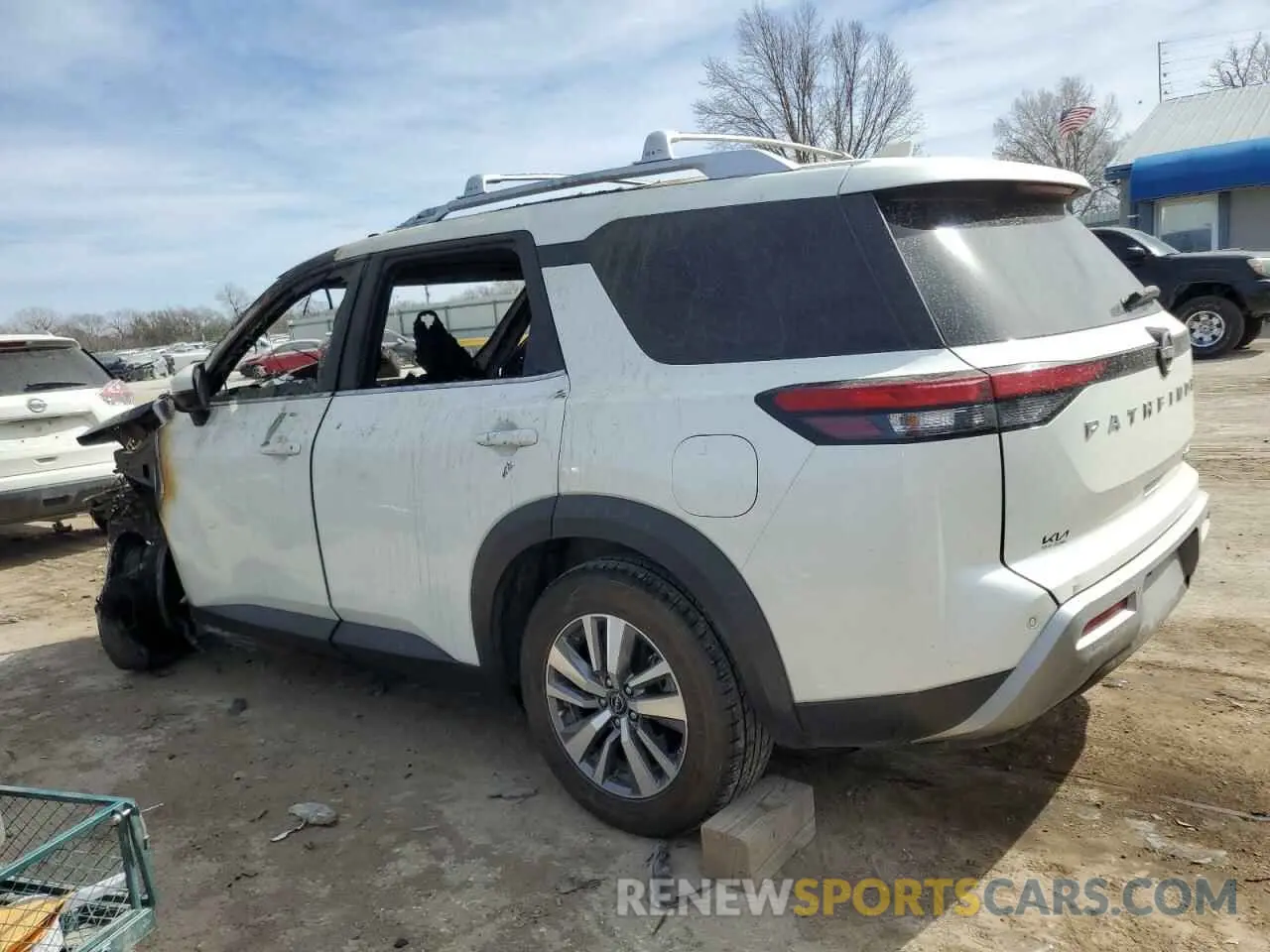 2 Photograph of a damaged car 5N1DR3CC8PC209456 NISSAN PATHFINDER 2023