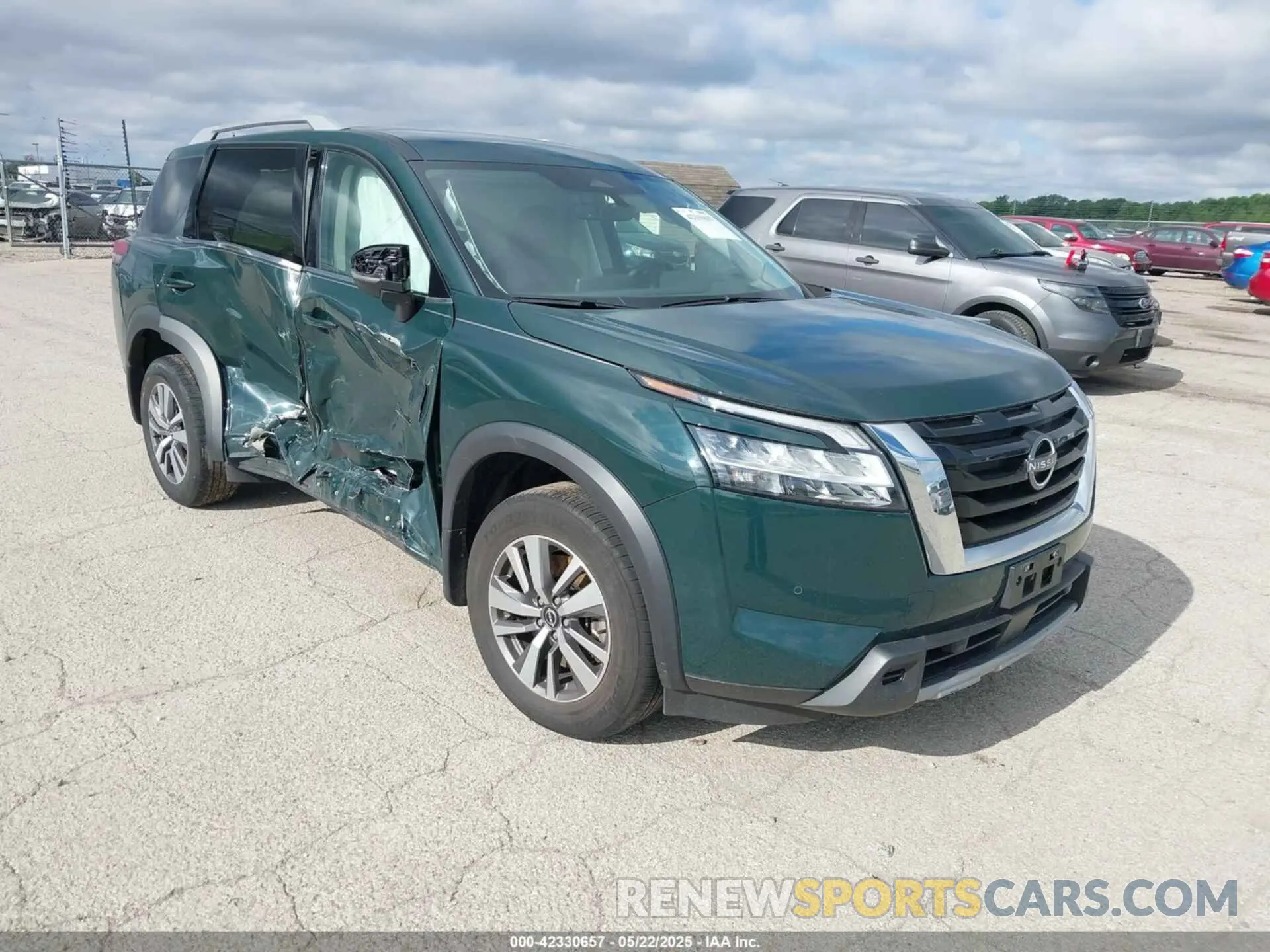 1 Photograph of a damaged car 5N1DR3CC8PC211451 NISSAN PATHFINDER 2023
