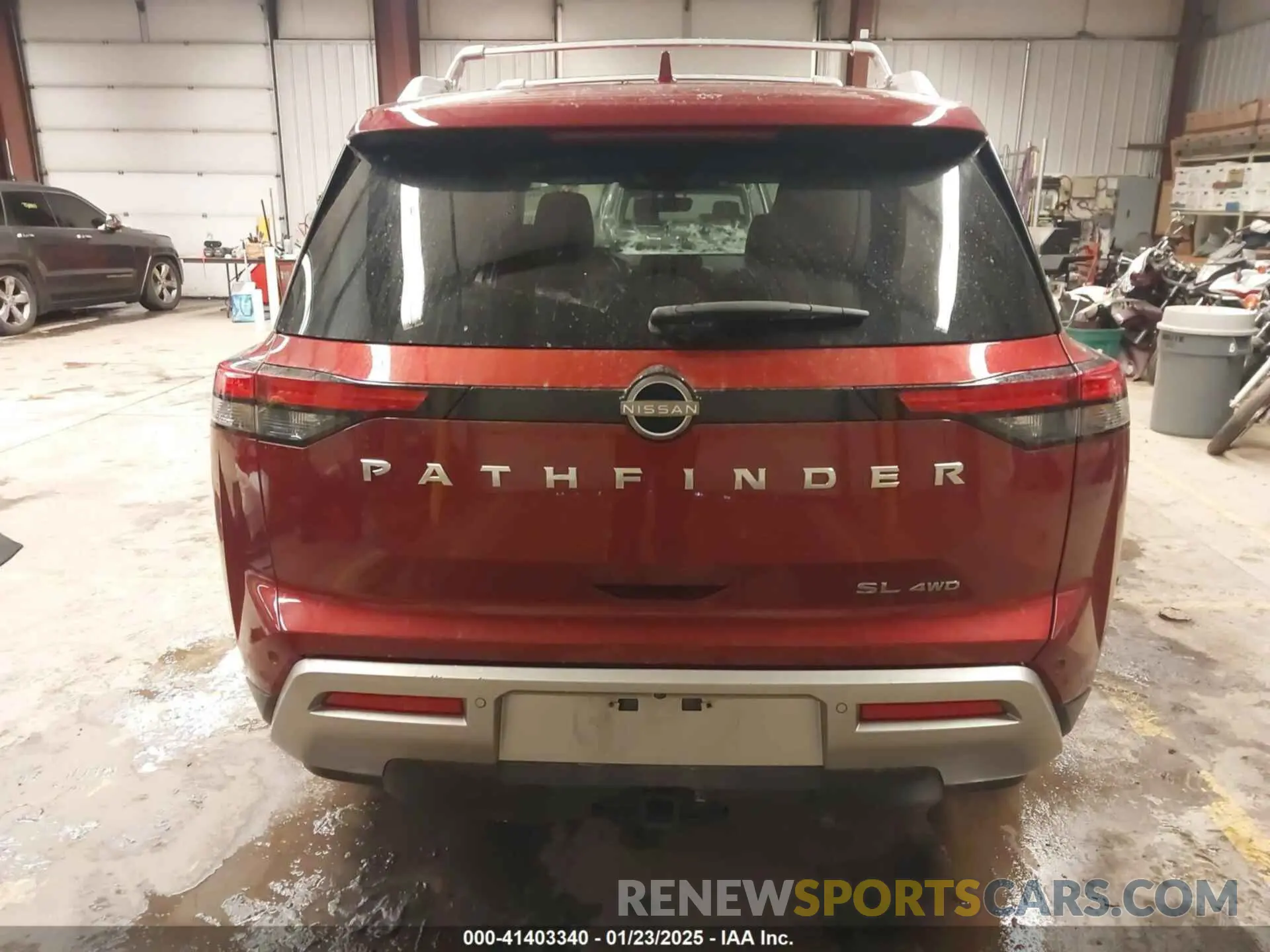17 Photograph of a damaged car 5N1DR3CD7PC230257 NISSAN PATHFINDER 2023