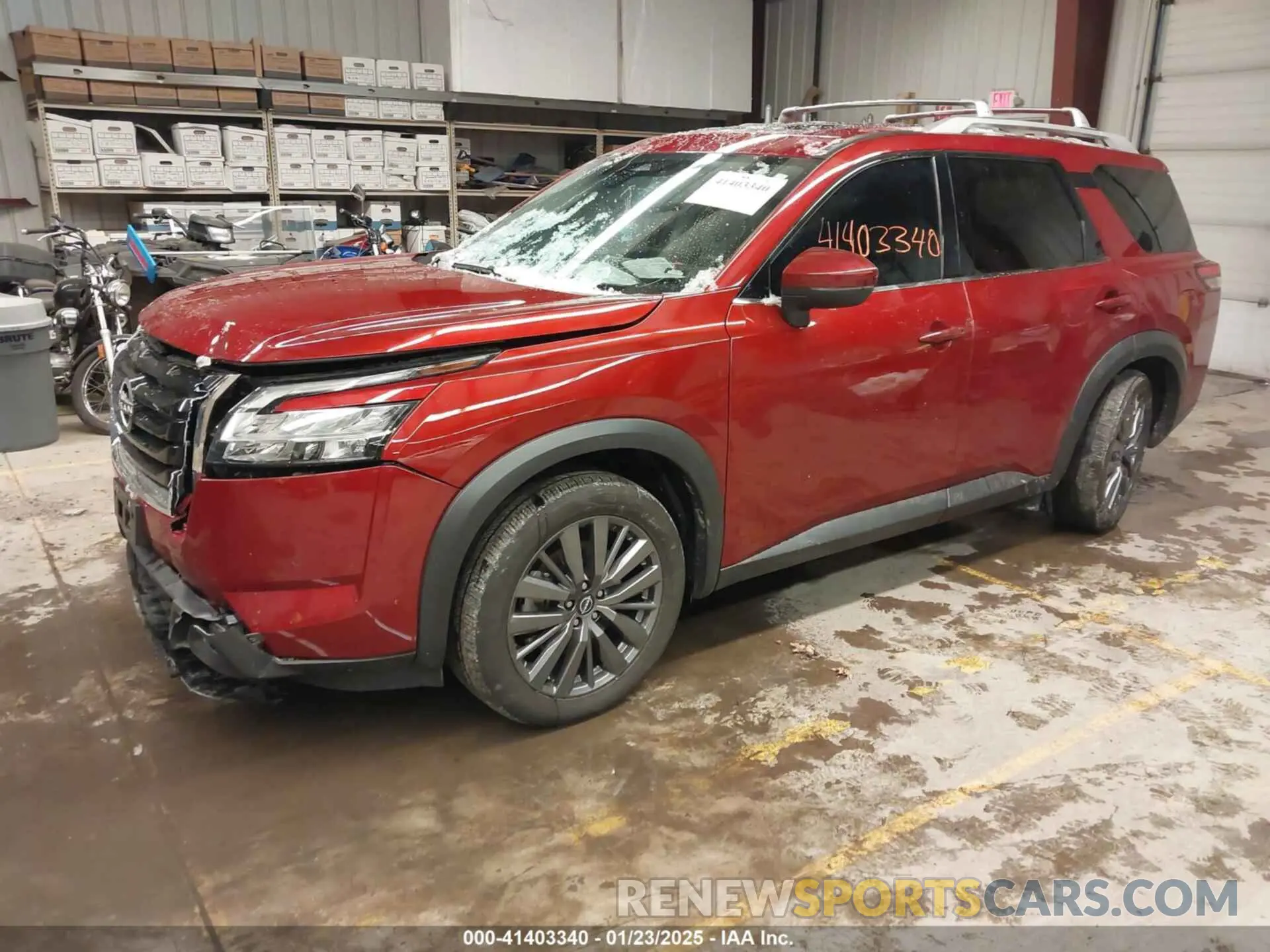 2 Photograph of a damaged car 5N1DR3CD7PC230257 NISSAN PATHFINDER 2023