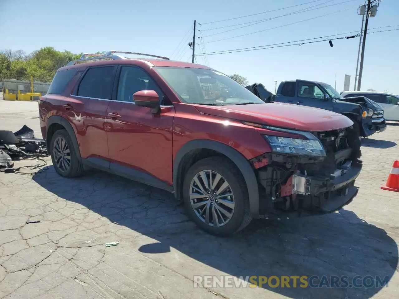 4 Фотография поврежденного автомобиля 5N1DR3CD7PC234678 NISSAN PATHFINDER 2023