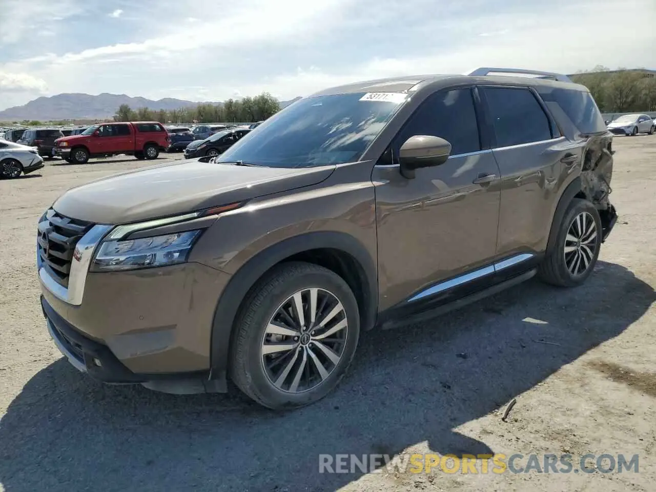1 Photograph of a damaged car 5N1DR3DH2PC219474 NISSAN PATHFINDER 2023