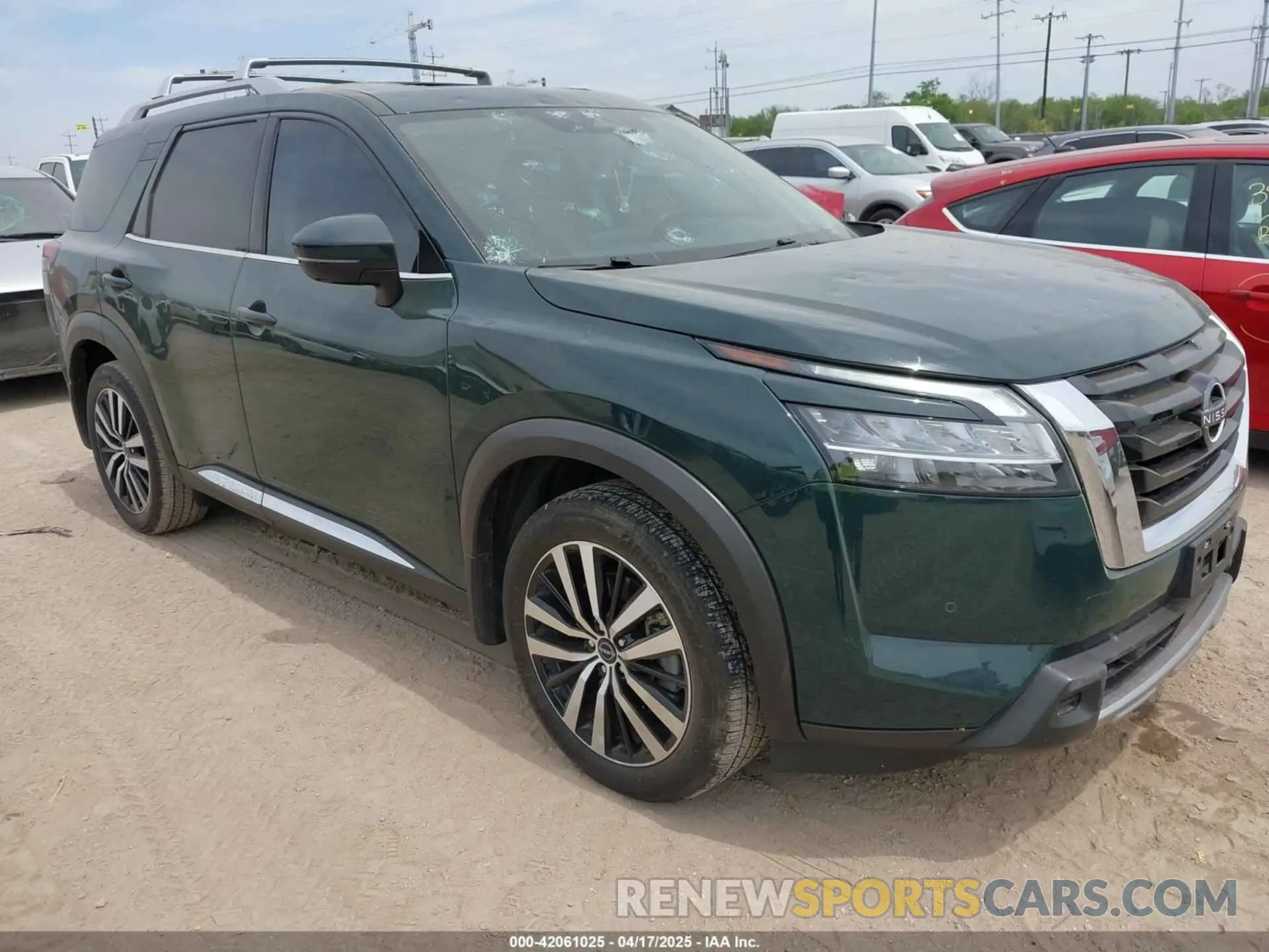 1 Photograph of a damaged car 5N1DR3DH7PC275524 NISSAN PATHFINDER 2023