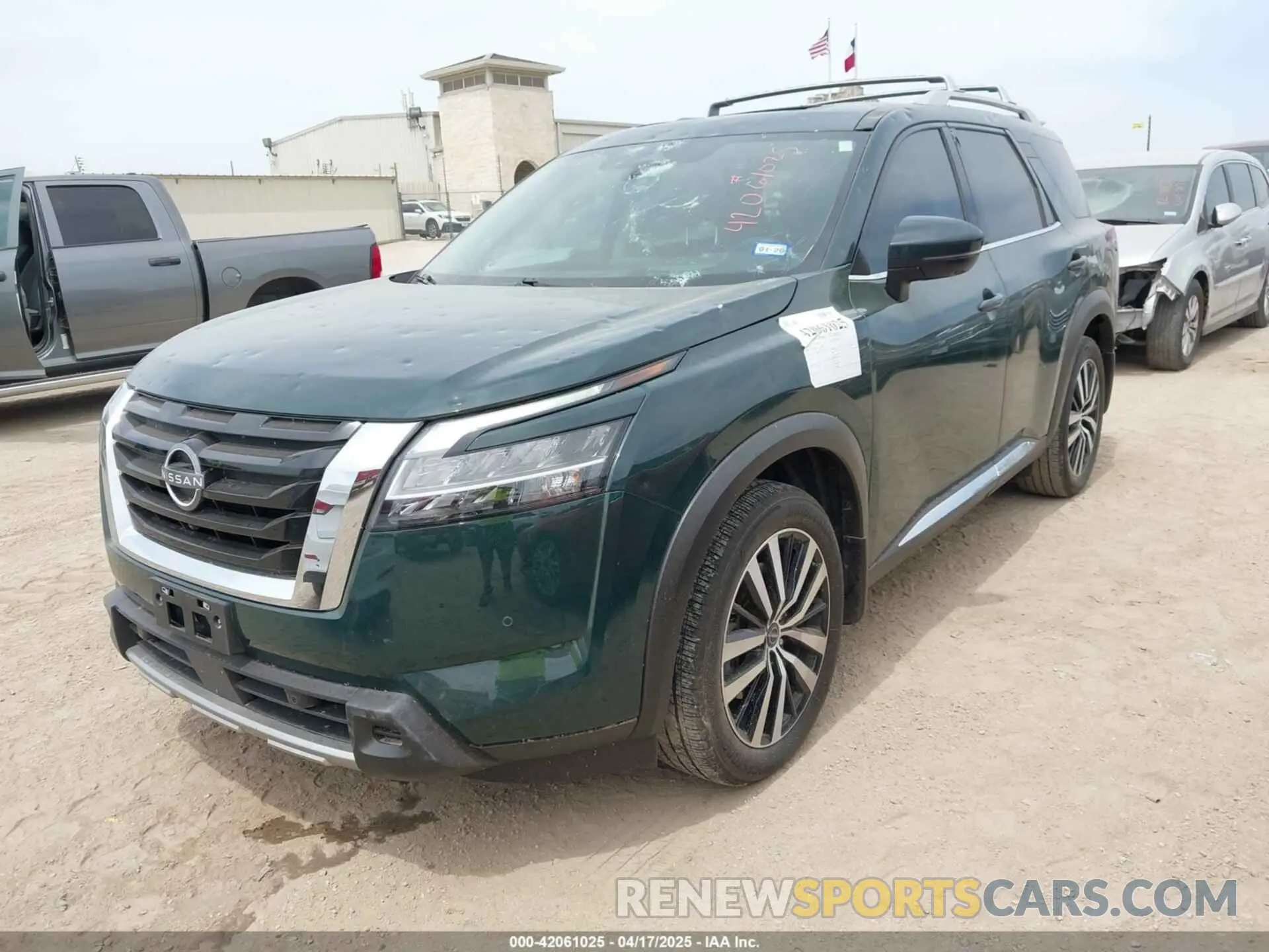 2 Photograph of a damaged car 5N1DR3DH7PC275524 NISSAN PATHFINDER 2023