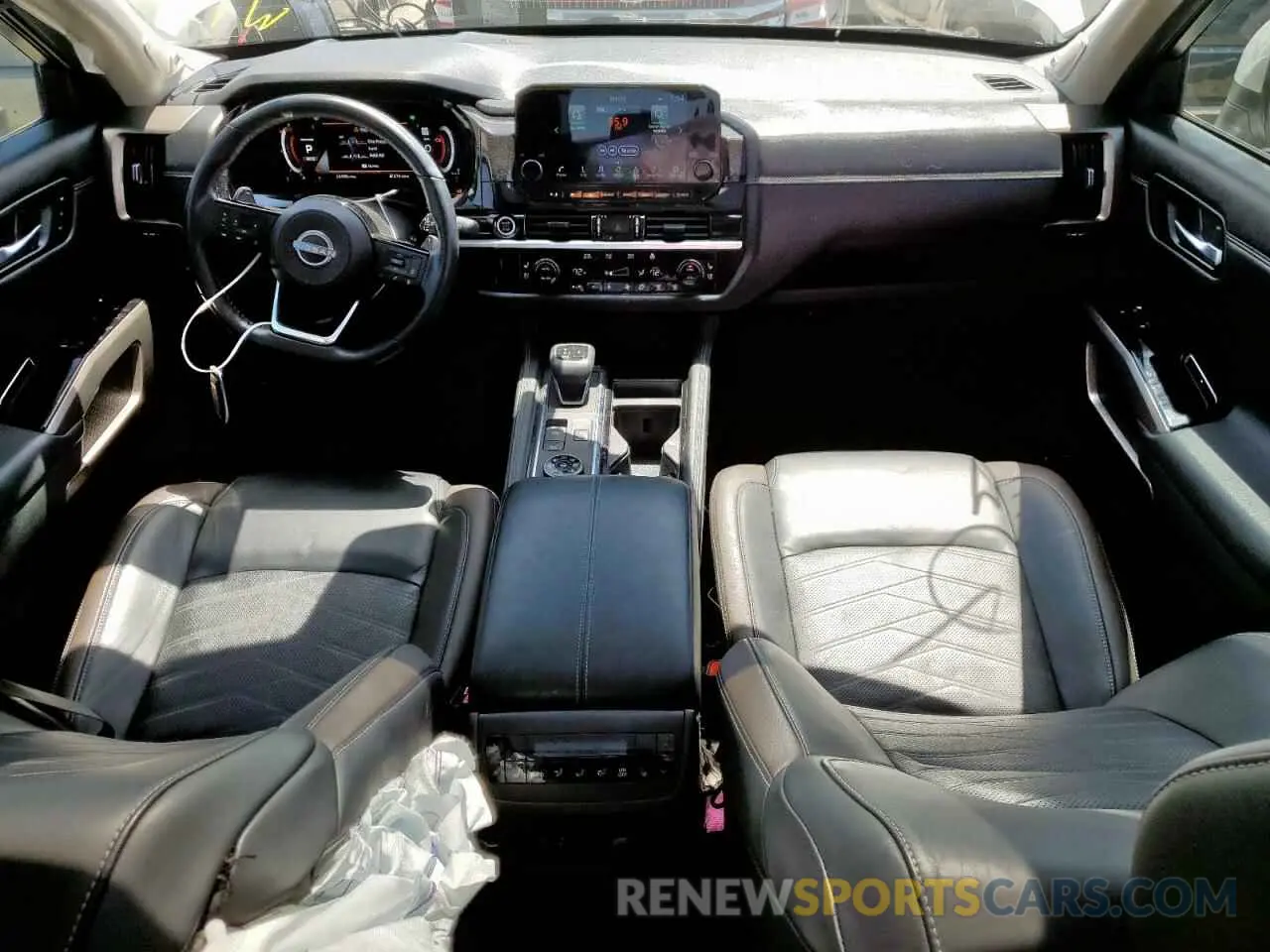 8 Фотография поврежденного автомобиля 5N1DR3DK6PC219232 NISSAN PATHFINDER 2023