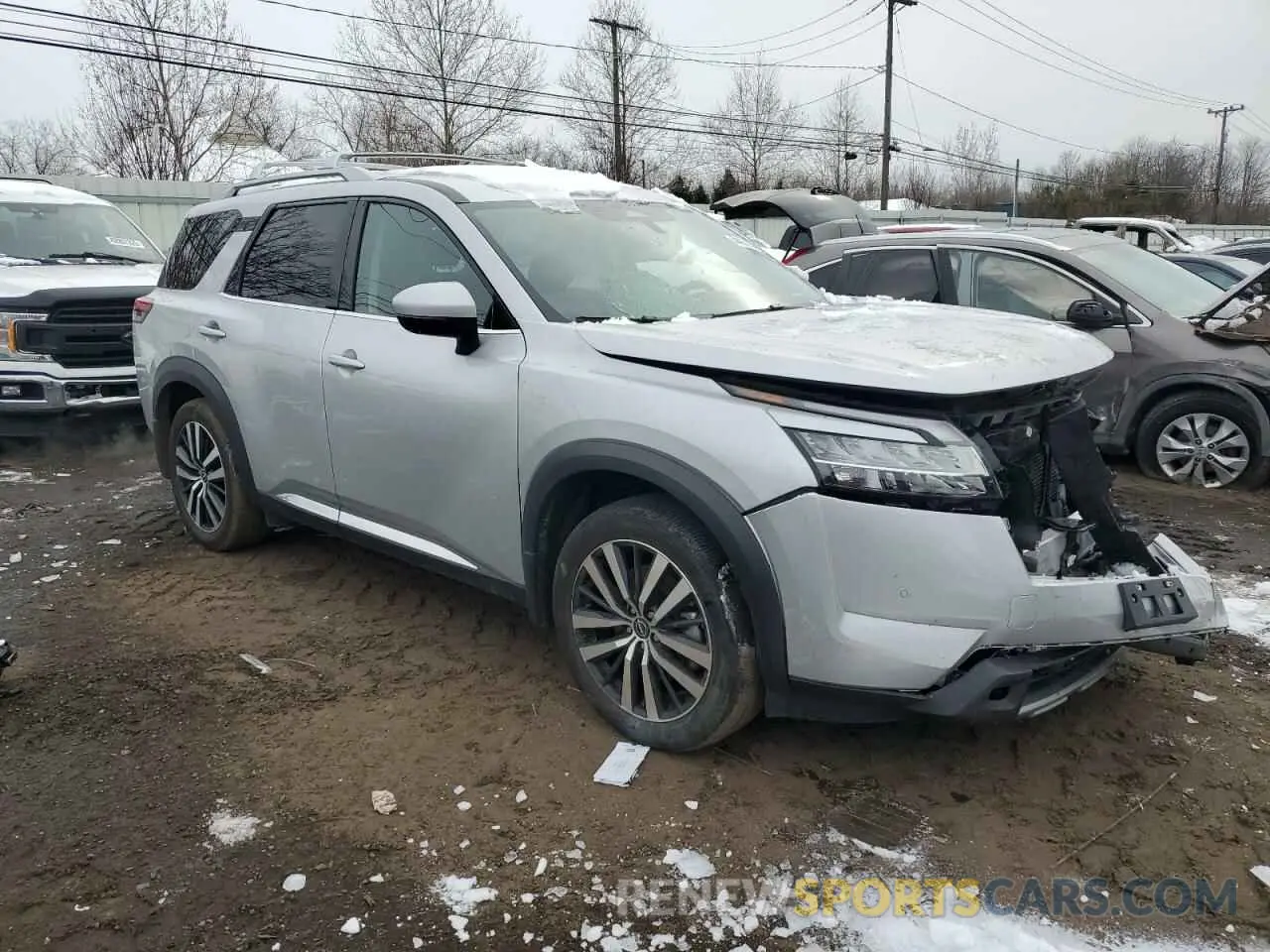 4 Фотография поврежденного автомобиля 5N1DR3DK7PC262574 NISSAN PATHFINDER 2023