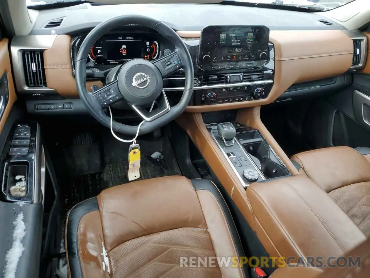 8 Фотография поврежденного автомобиля 5N1DR3DK7PC262574 NISSAN PATHFINDER 2023