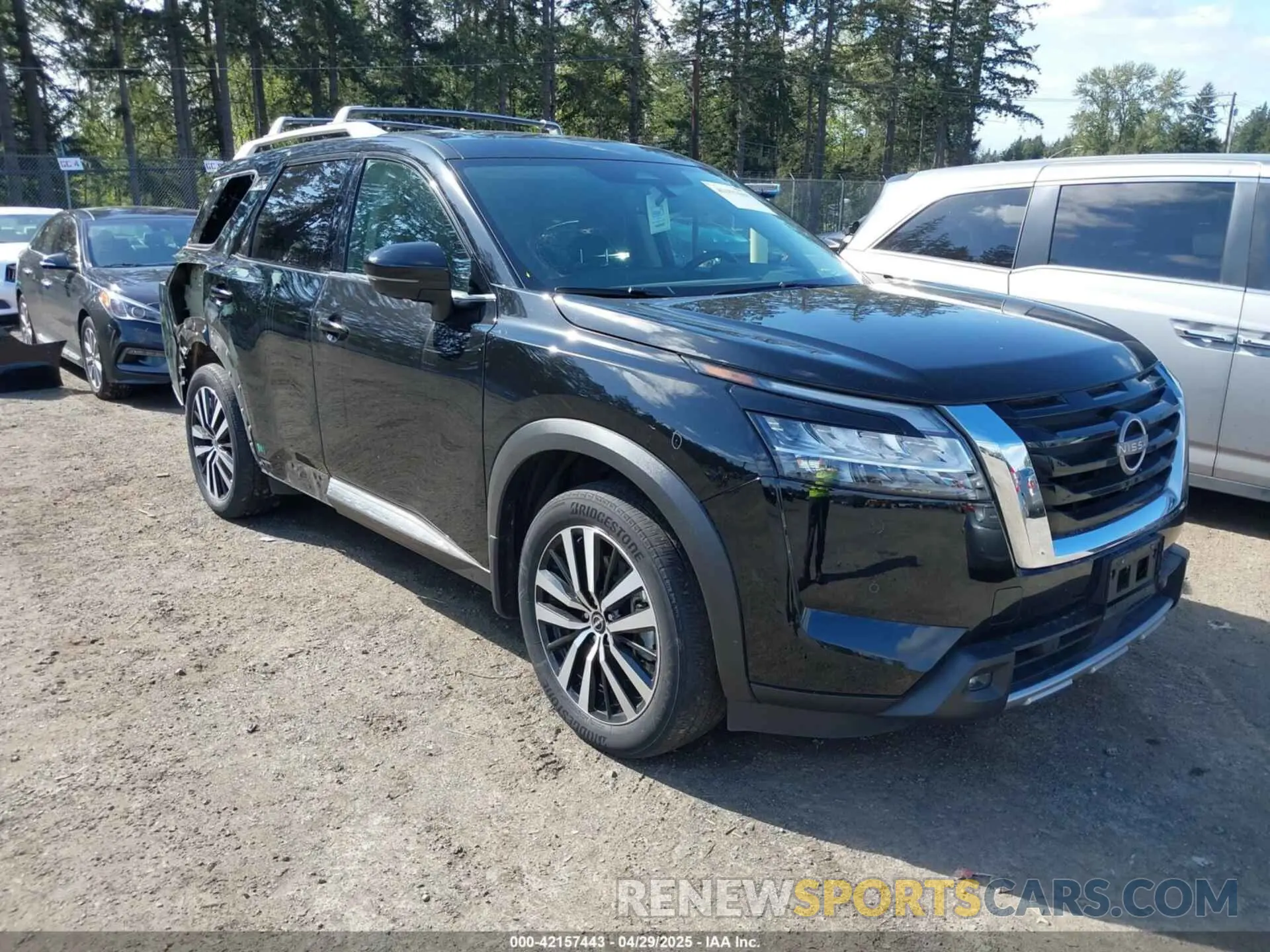 1 Photograph of a damaged car 5N1DR3DK8PC227655 NISSAN PATHFINDER 2023