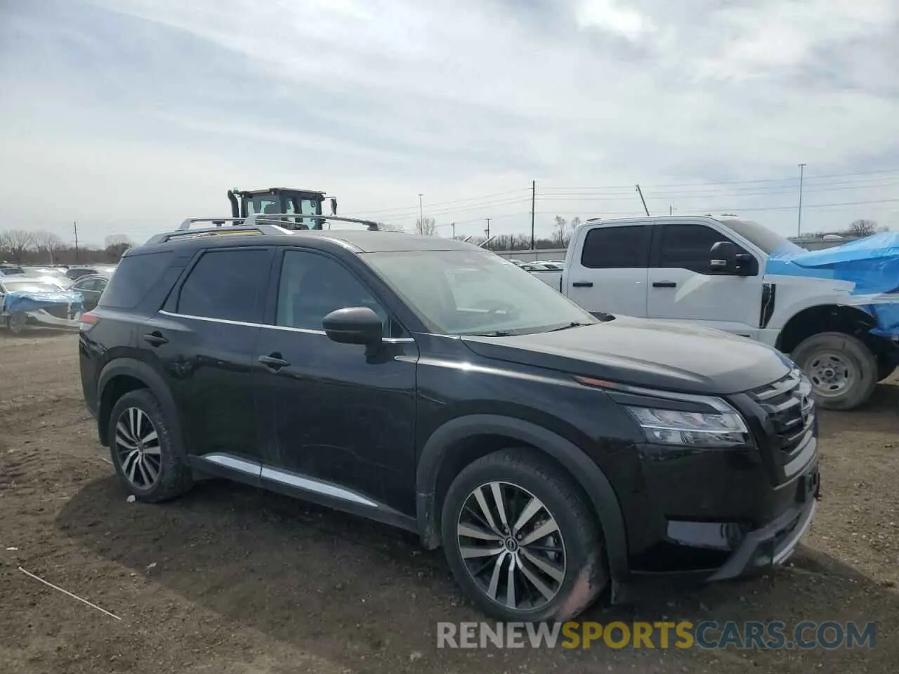 4 Photograph of a damaged car 5N1DR3DK9PC242701 NISSAN PATHFINDER 2023