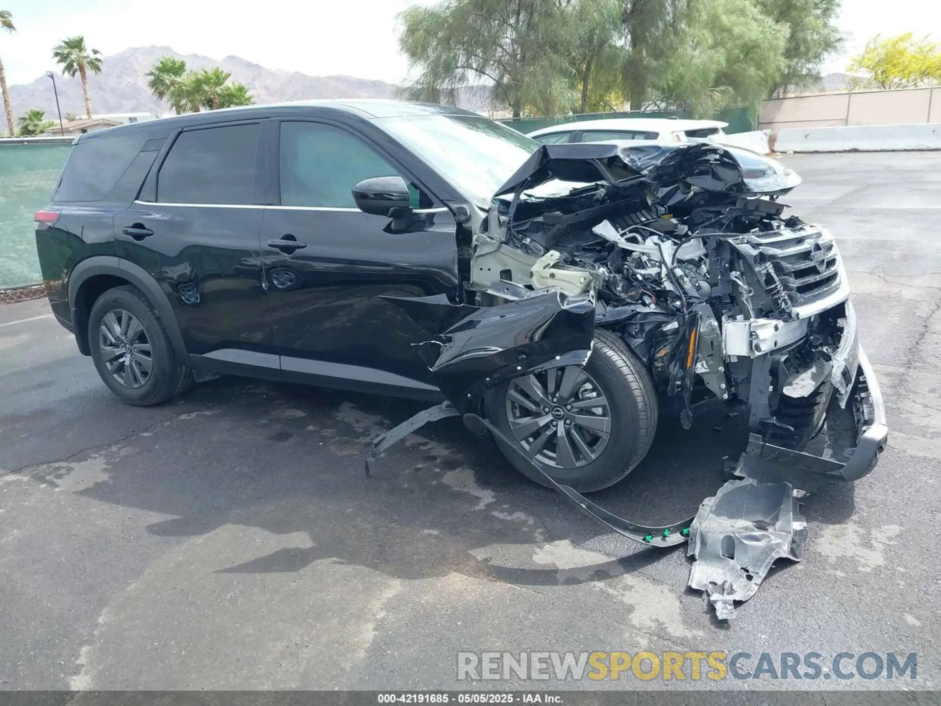 1 Photograph of a damaged car 5N1DR3AA5RC307252 NISSAN PATHFINDER 2024