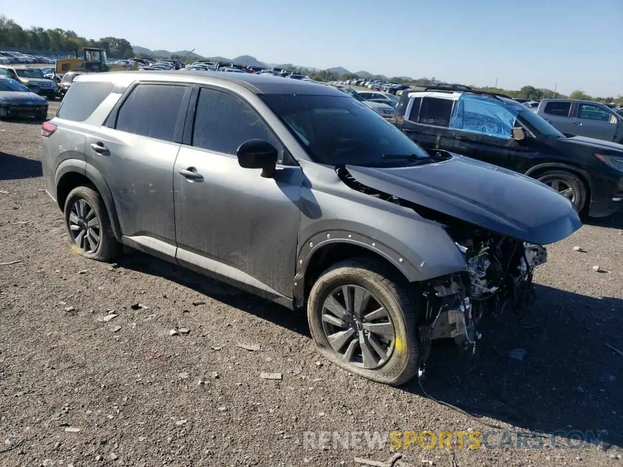 4 Photograph of a damaged car 5N1DR3AC7RC249839 NISSAN PATHFINDER 2024