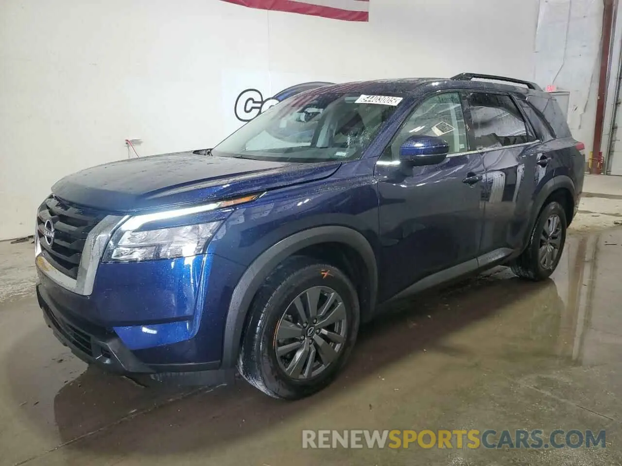 1 Photograph of a damaged car 5N1DR3BA2RC283684 NISSAN PATHFINDER 2024