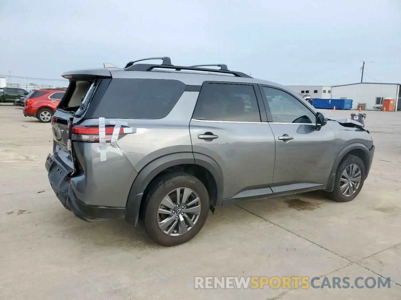 3 Photograph of a damaged car 5N1DR3BA3RC226460 NISSAN PATHFINDER 2024