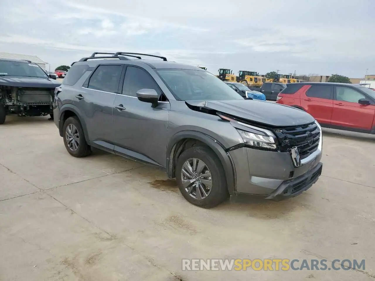 4 Photograph of a damaged car 5N1DR3BA3RC226460 NISSAN PATHFINDER 2024