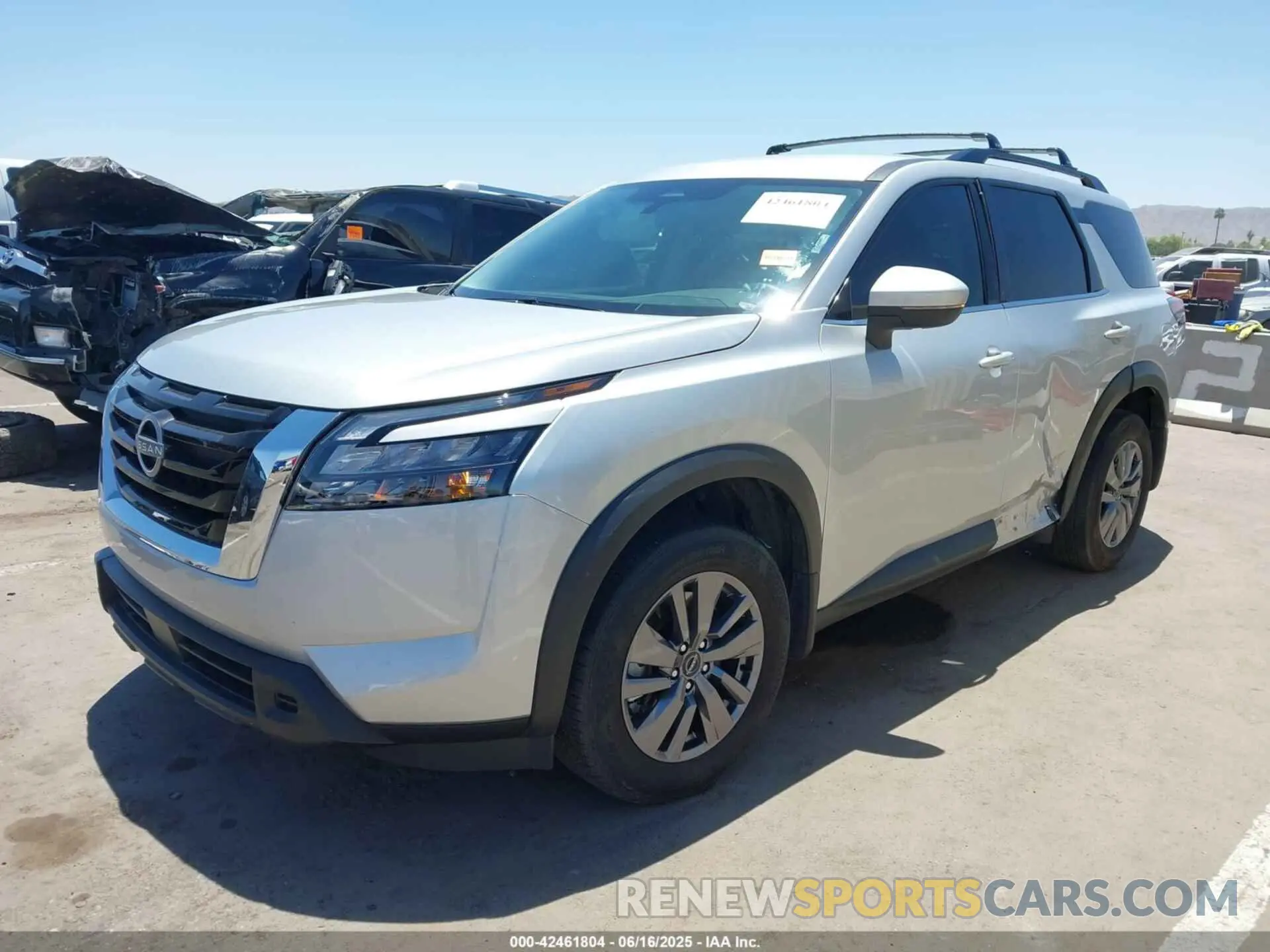 2 Photograph of a damaged car 5N1DR3BAXRC297753 NISSAN PATHFINDER 2024