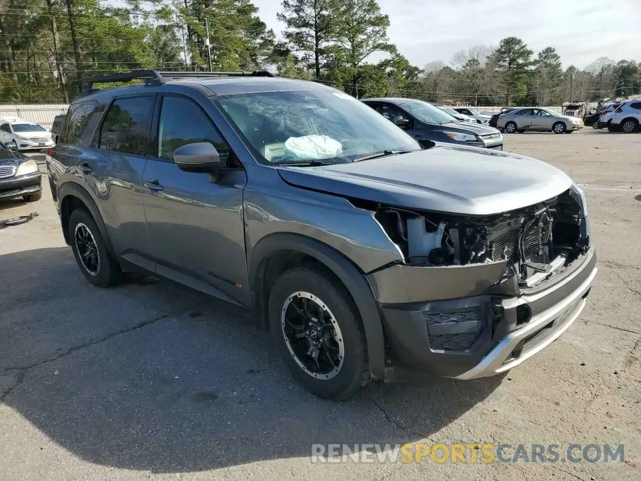 4 Photograph of a damaged car 5N1DR3BD0RC227124 NISSAN PATHFINDER 2024