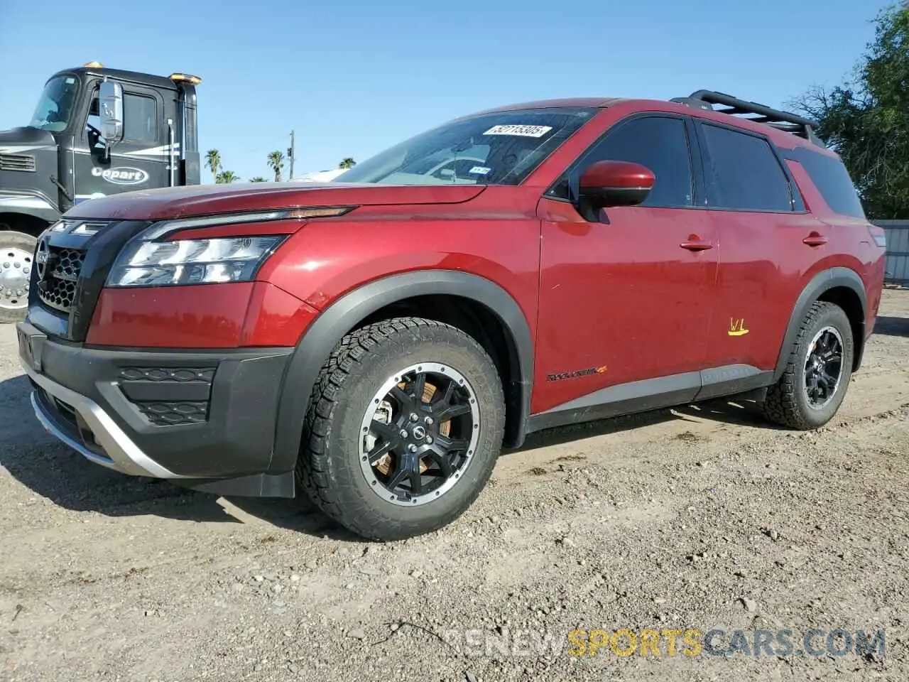 1 Photograph of a damaged car 5N1DR3BD6RC258183 NISSAN PATHFINDER 2024