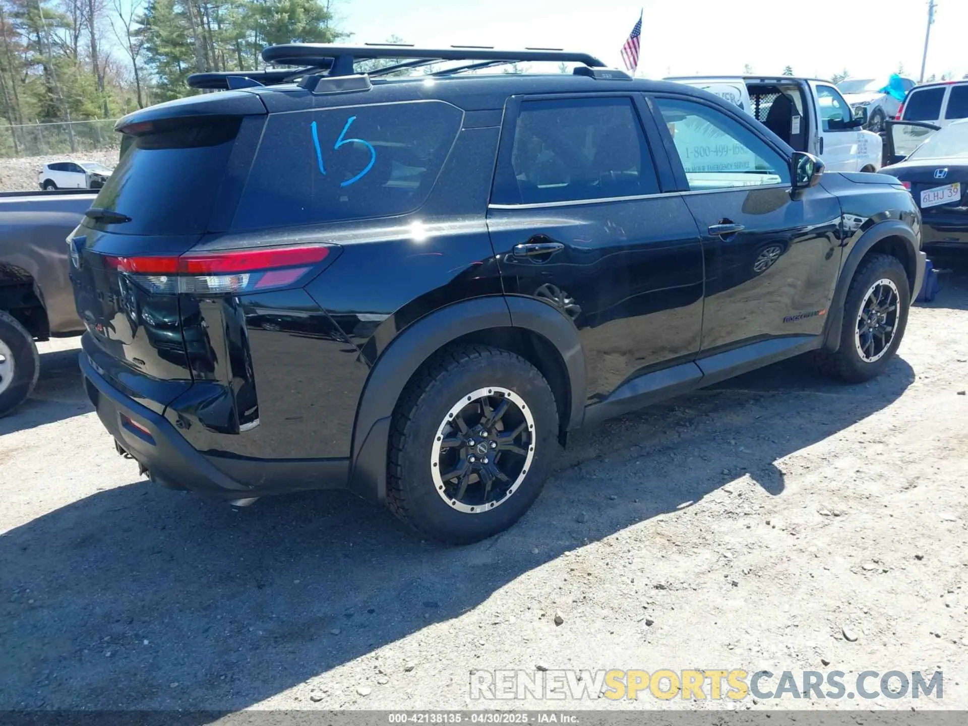 4 Photograph of a damaged car 5N1DR3BD6RC306832 NISSAN PATHFINDER 2024