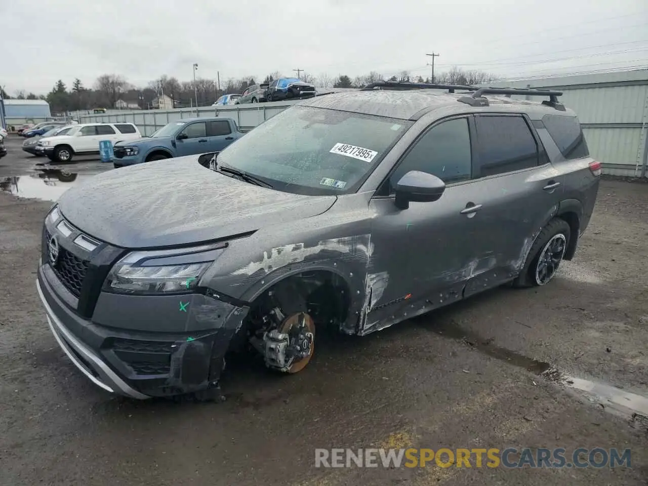 1 Photograph of a damaged car 5N1DR3BD9RC233875 NISSAN PATHFINDER 2024