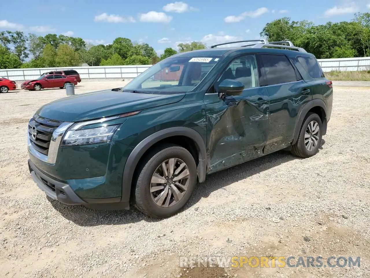 1 Photograph of a damaged car 5N1DR3CC1RC259568 NISSAN PATHFINDER 2024
