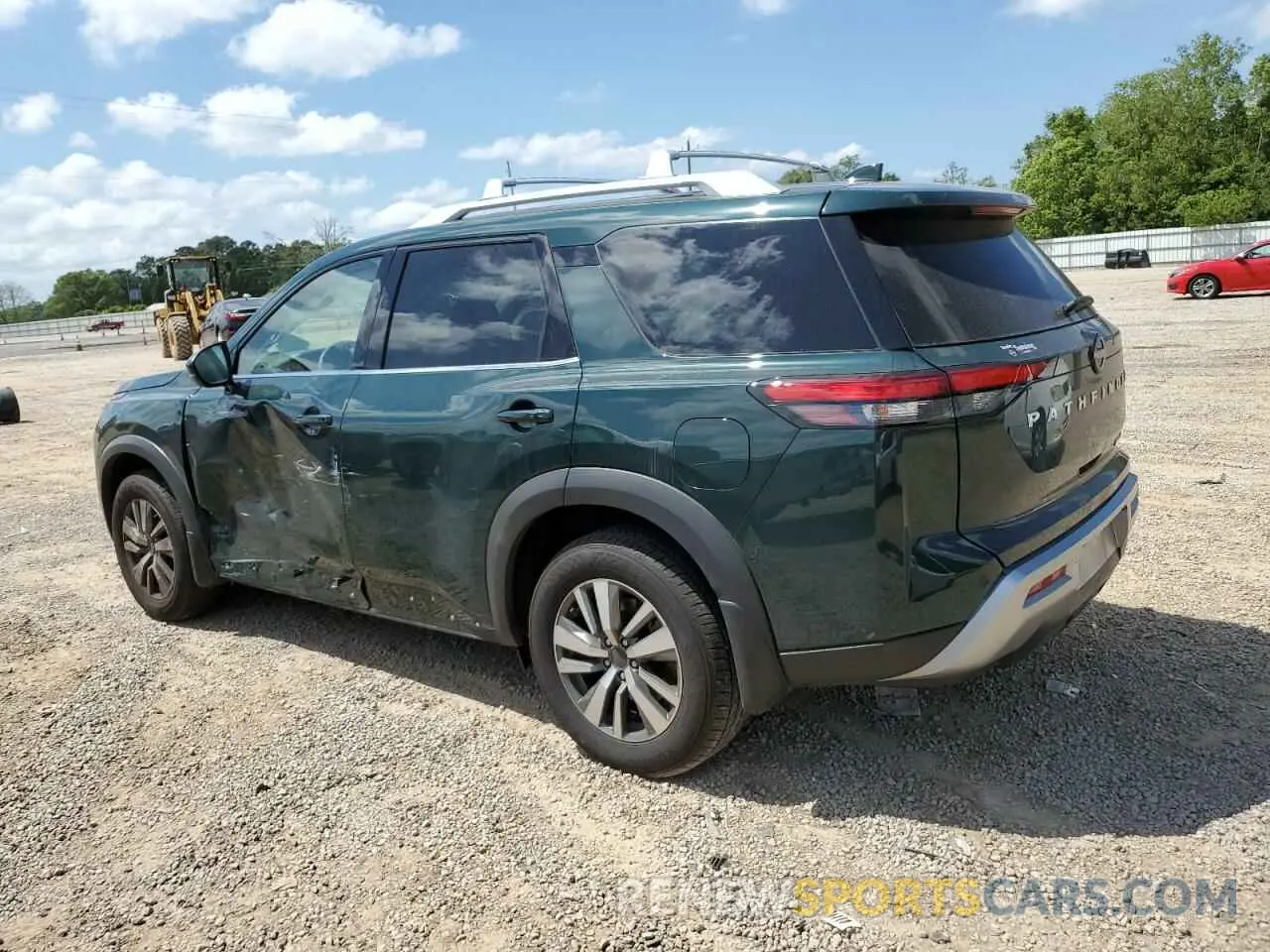 2 Photograph of a damaged car 5N1DR3CC1RC259568 NISSAN PATHFINDER 2024