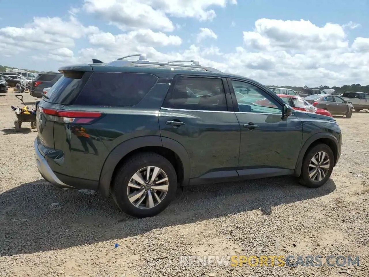 3 Photograph of a damaged car 5N1DR3CC1RC259568 NISSAN PATHFINDER 2024