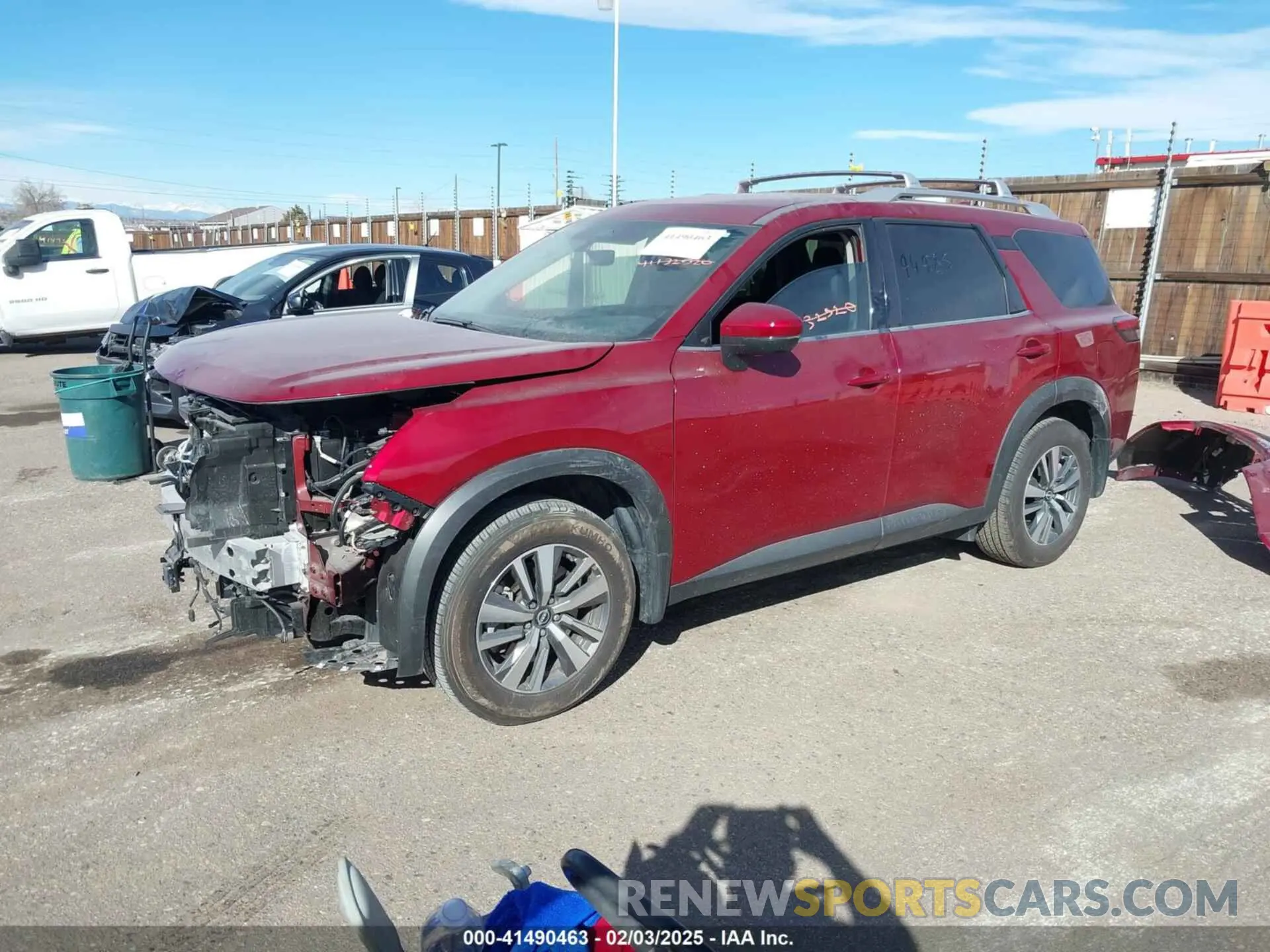 2 Photograph of a damaged car 5N1DR3CC2RC260325 NISSAN PATHFINDER 2024