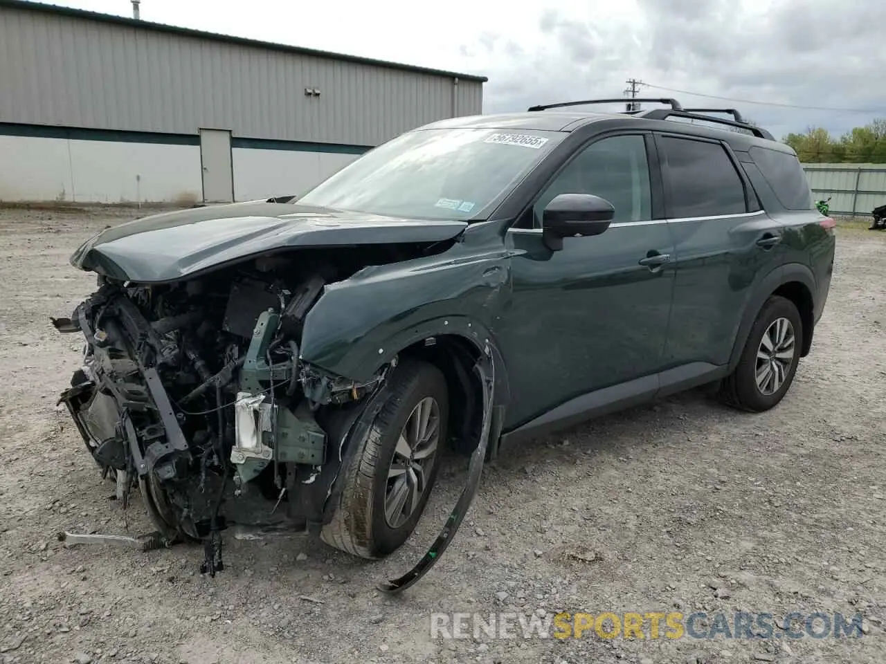 1 Photograph of a damaged car 5N1DR3CC7RC220127 NISSAN PATHFINDER 2024
