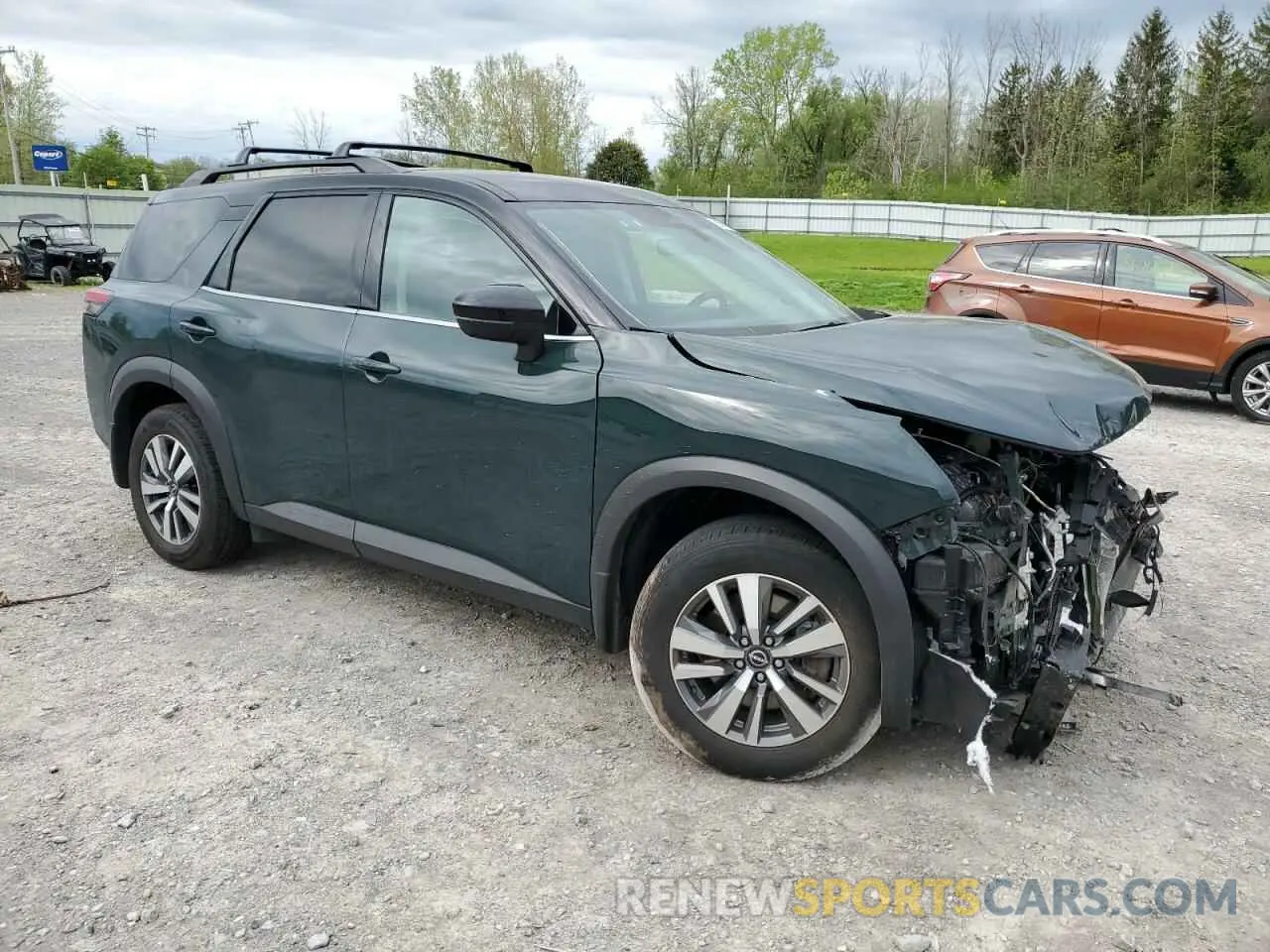 4 Photograph of a damaged car 5N1DR3CC7RC220127 NISSAN PATHFINDER 2024