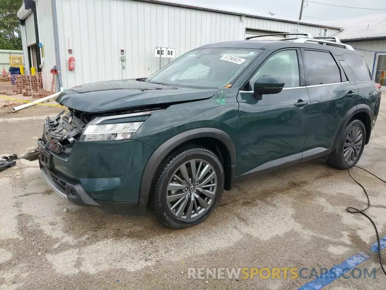 1 Photograph of a damaged car 5N1DR3CD0RC263099 NISSAN PATHFINDER 2024