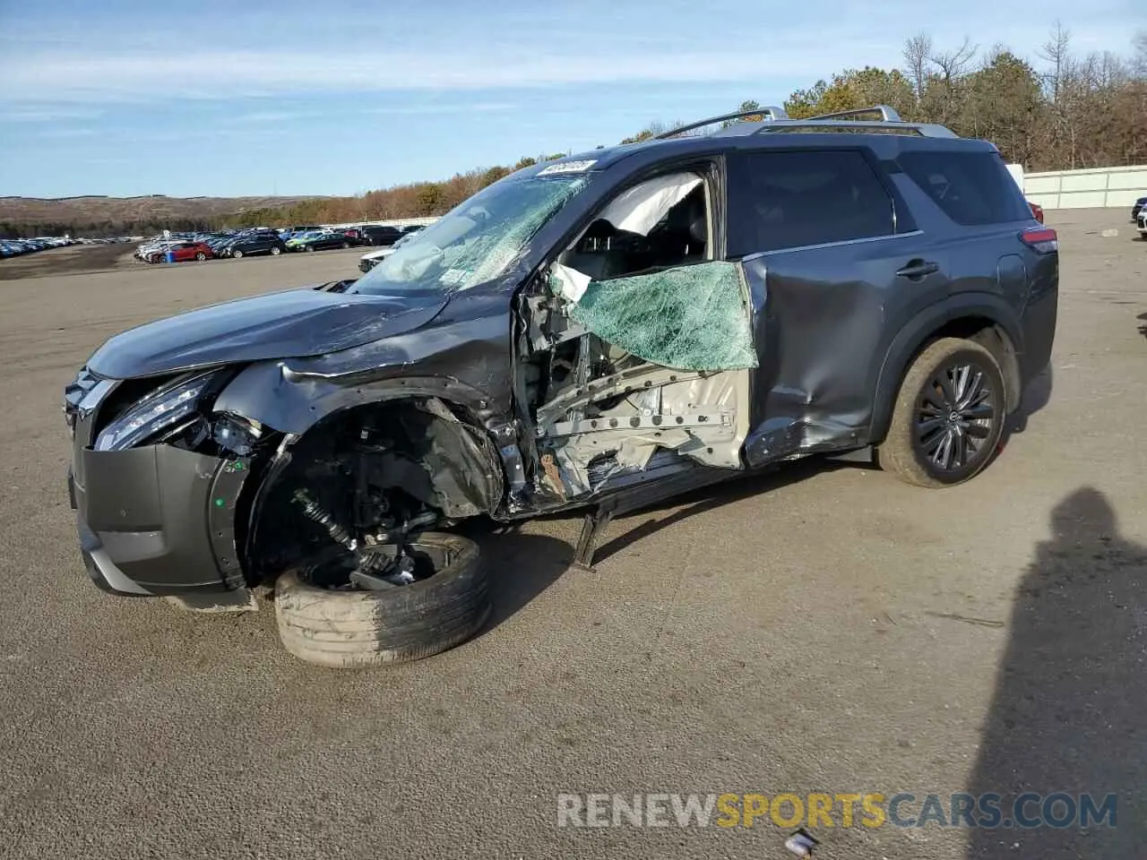 1 Photograph of a damaged car 5N1DR3CD2RC206418 NISSAN PATHFINDER 2024