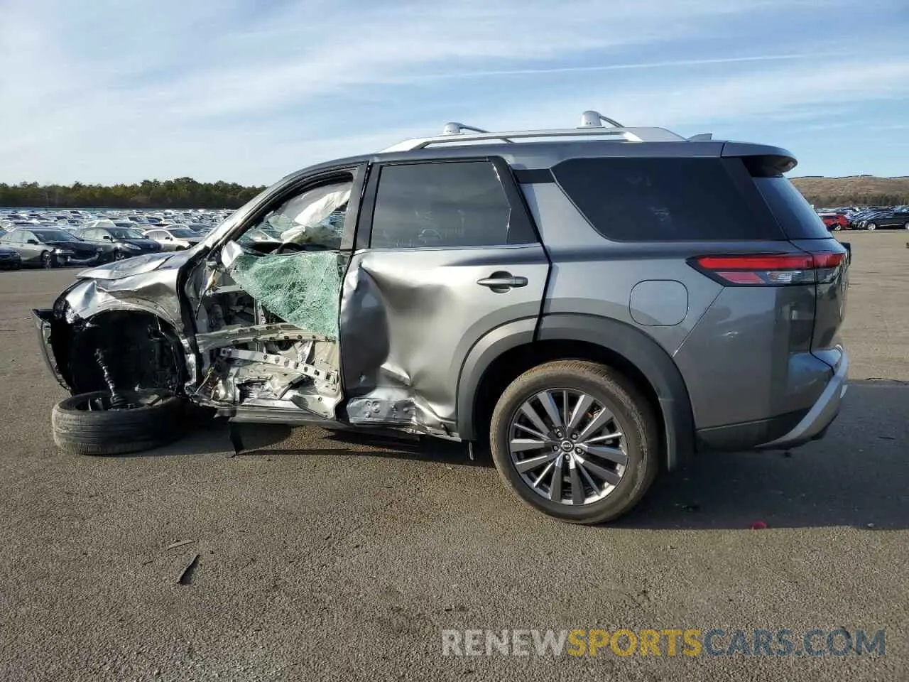 2 Photograph of a damaged car 5N1DR3CD2RC206418 NISSAN PATHFINDER 2024