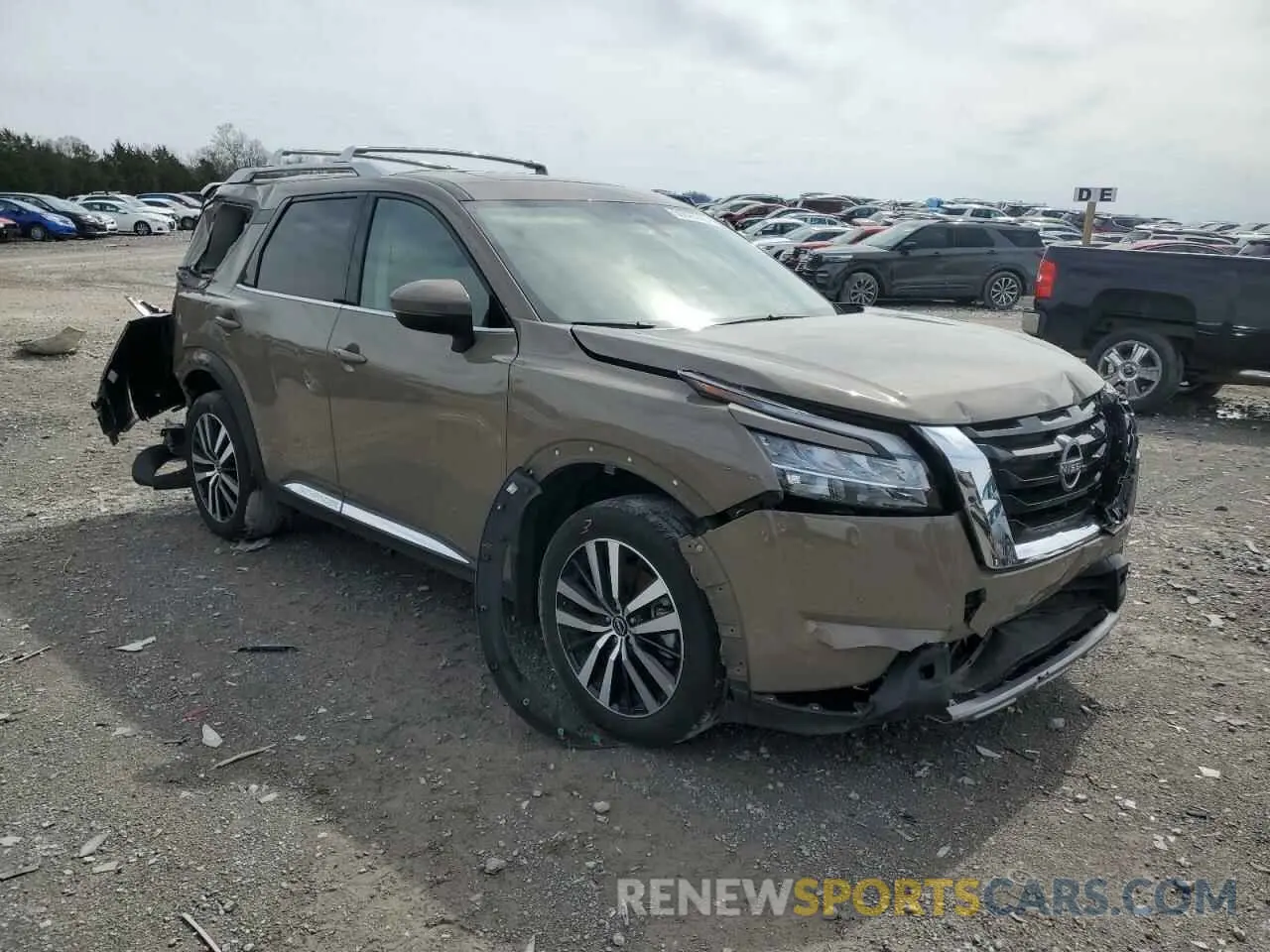 4 Photograph of a damaged car 5N1DR3DG0RC209830 NISSAN PATHFINDER 2024