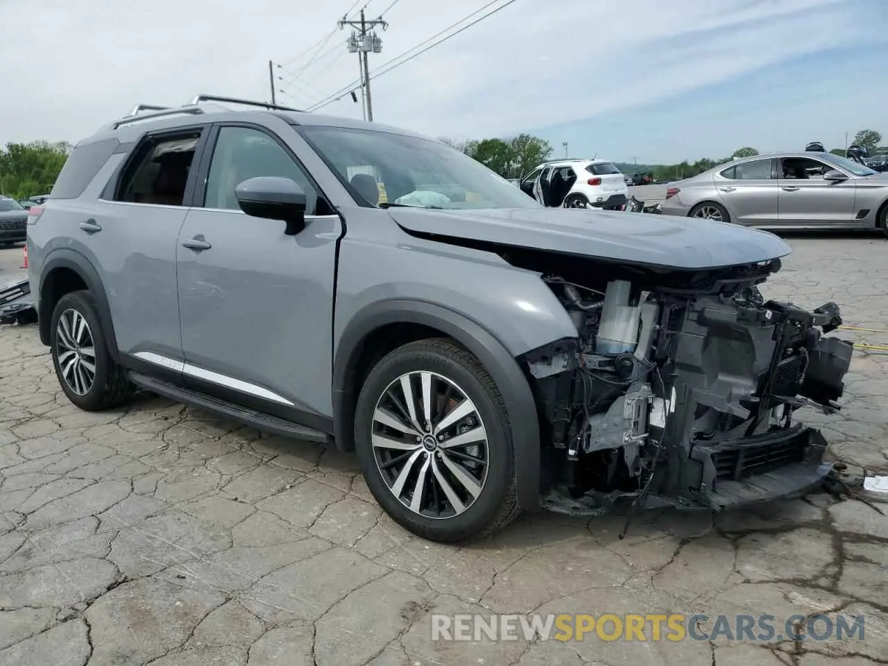 4 Фотография поврежденного автомобиля 5N1DR3DJ2RC210392 NISSAN PATHFINDER 2024
