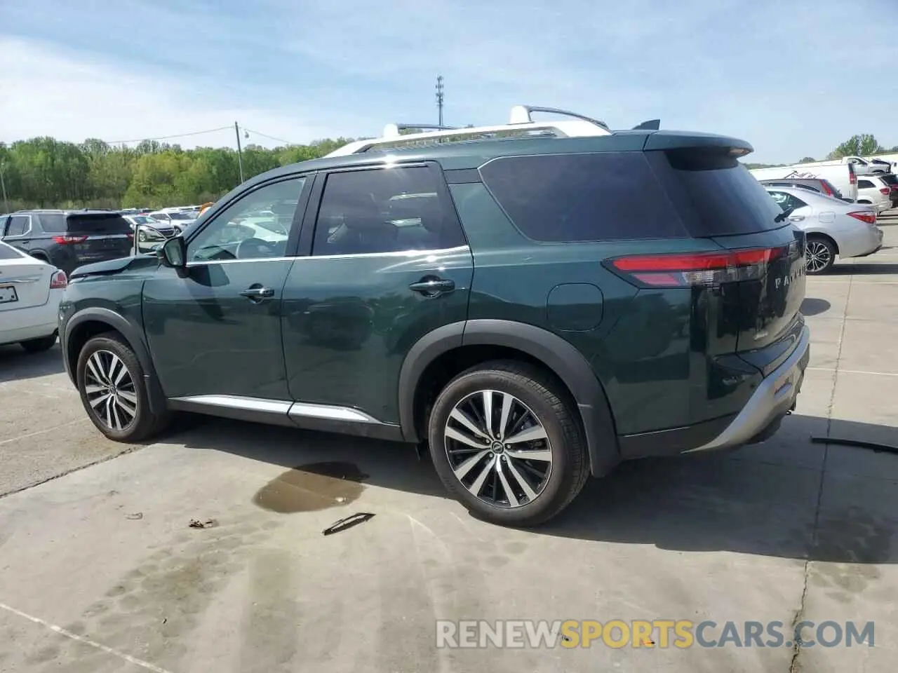2 Photograph of a damaged car 5N1DR3DJ2RC302683 NISSAN PATHFINDER 2024