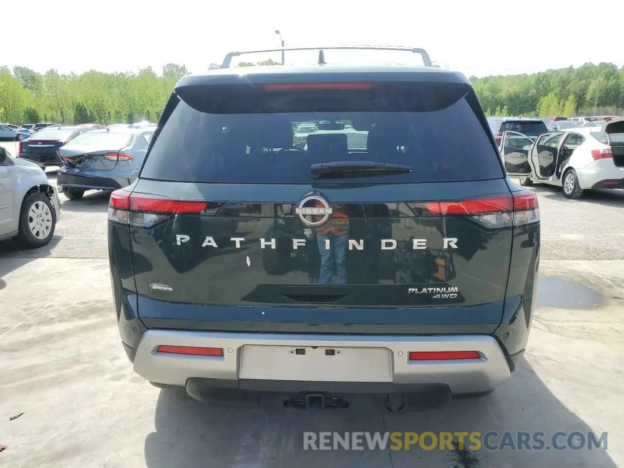 6 Photograph of a damaged car 5N1DR3DJ2RC302683 NISSAN PATHFINDER 2024