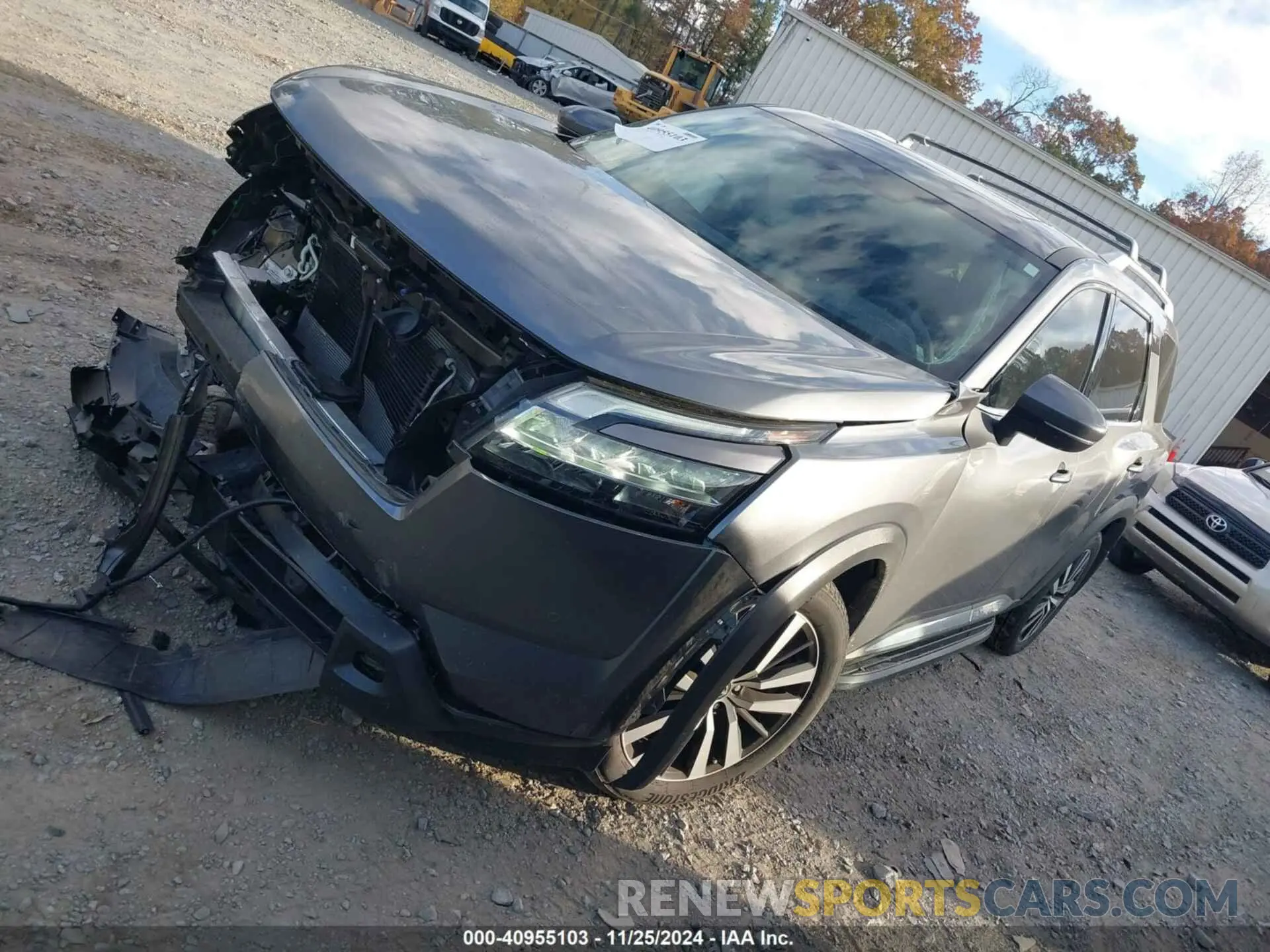 2 Photograph of a damaged car 5N1DR3DJ5RC204103 NISSAN PATHFINDER 2024